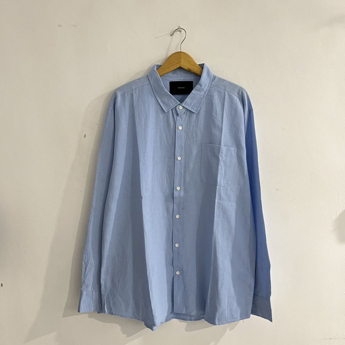 Japanese Brand basic bible - ls city boy oversized shirt Size US L / EU 52-54 / 3 - 1 Thumbnail