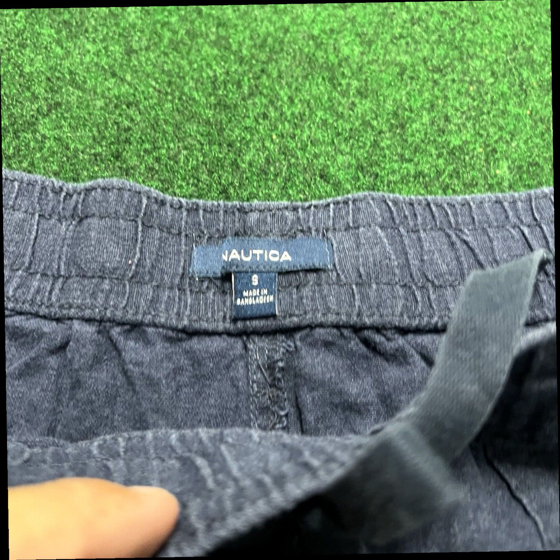 Nautica Nautica Shorts Womens Size S Blue Linen Blend Pull on Drawtring Pockets Casual Size 28" / US 6 / IT 42 - 3 Thumbnail