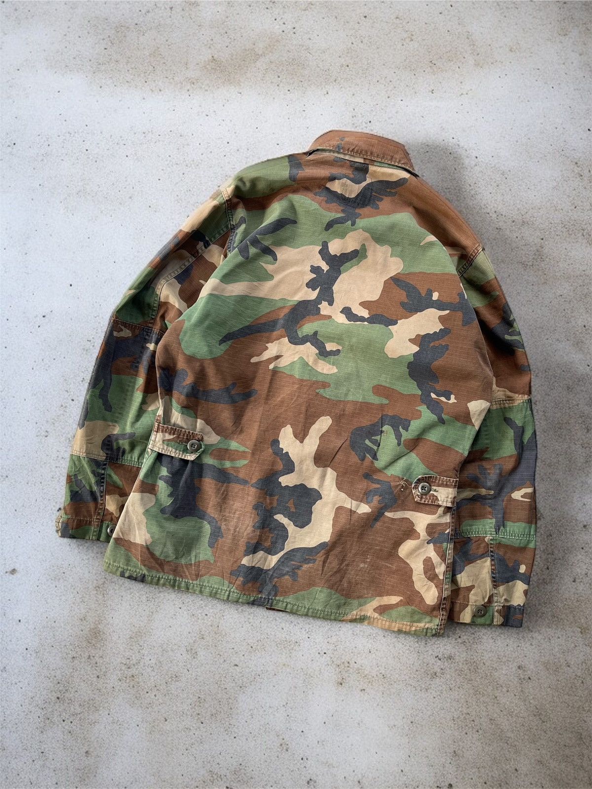 Vintage 🔥VINTAGE USMC CAMOUFLAGE PATTERN COMBAT WOODLAND JACKET Size US M / EU 48-50 / 2 - 5 Thumbnail
