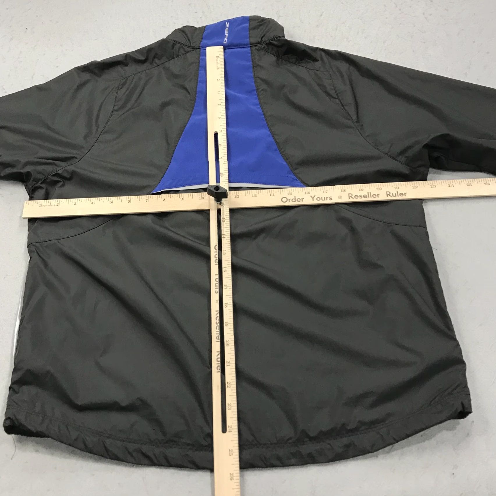 Logo 7 Zero Restriction Golf Jacket Mens Medium Black Blue 1/4 Zip Windshirt Tour Logo Size US M / EU 48-50 / 2 - 7 Thumbnail