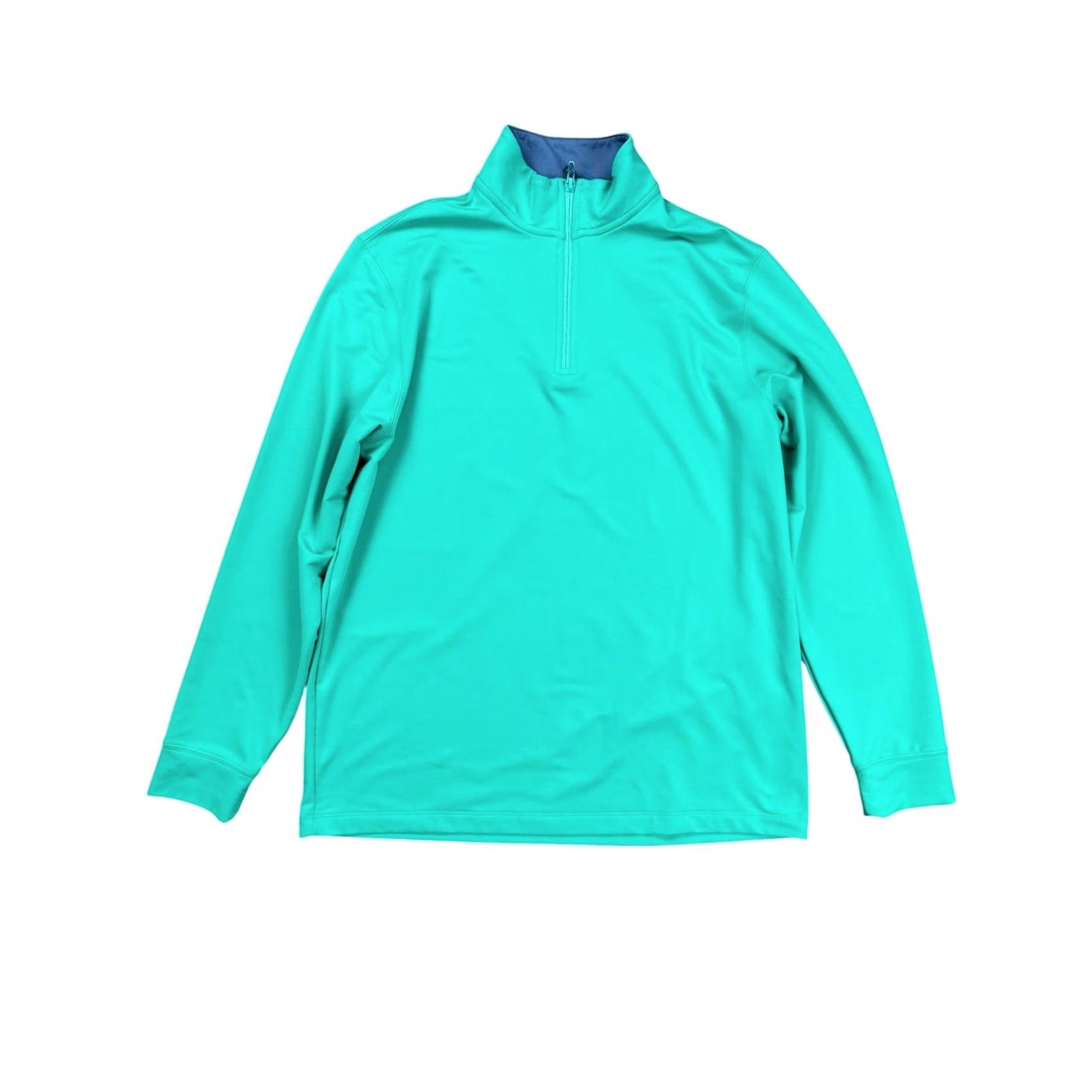 Vineyard Vines Vineyard Vines Performance 1/4 Zip Pullover Men M Light Sea Green Shirt Sweatshirt Active Size US M / EU 48-50 / 2 - 2 Thumbnail