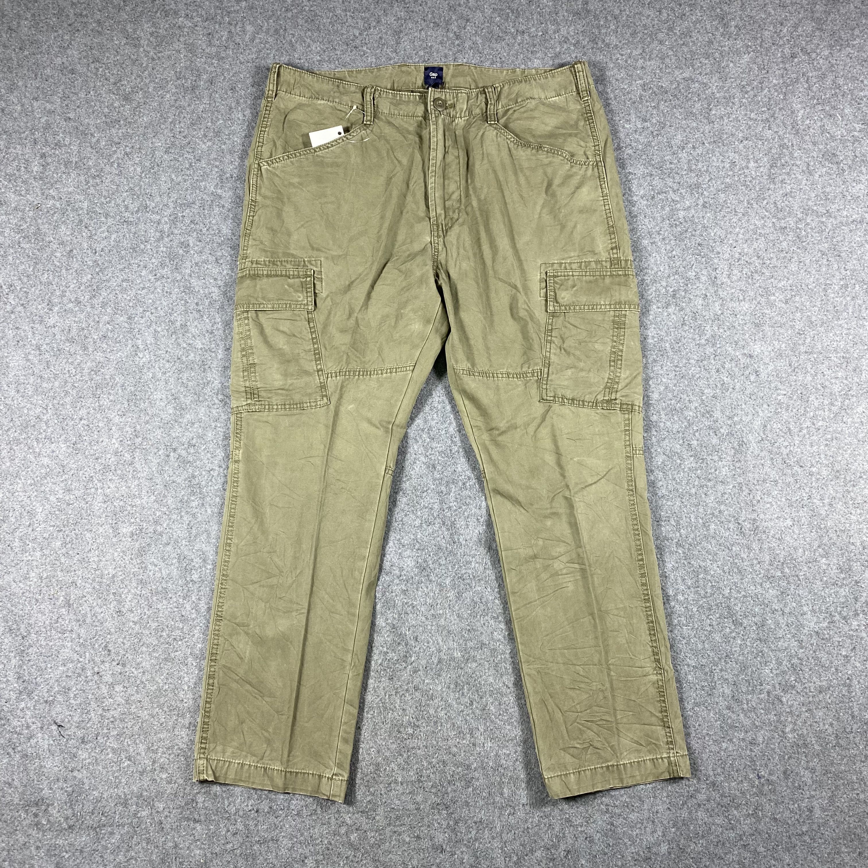 Gap Japanese Brand Gap Multipocket Tactical Bondage Cargo Pants Size US 36 / EU 52 - 1 Thumbnail