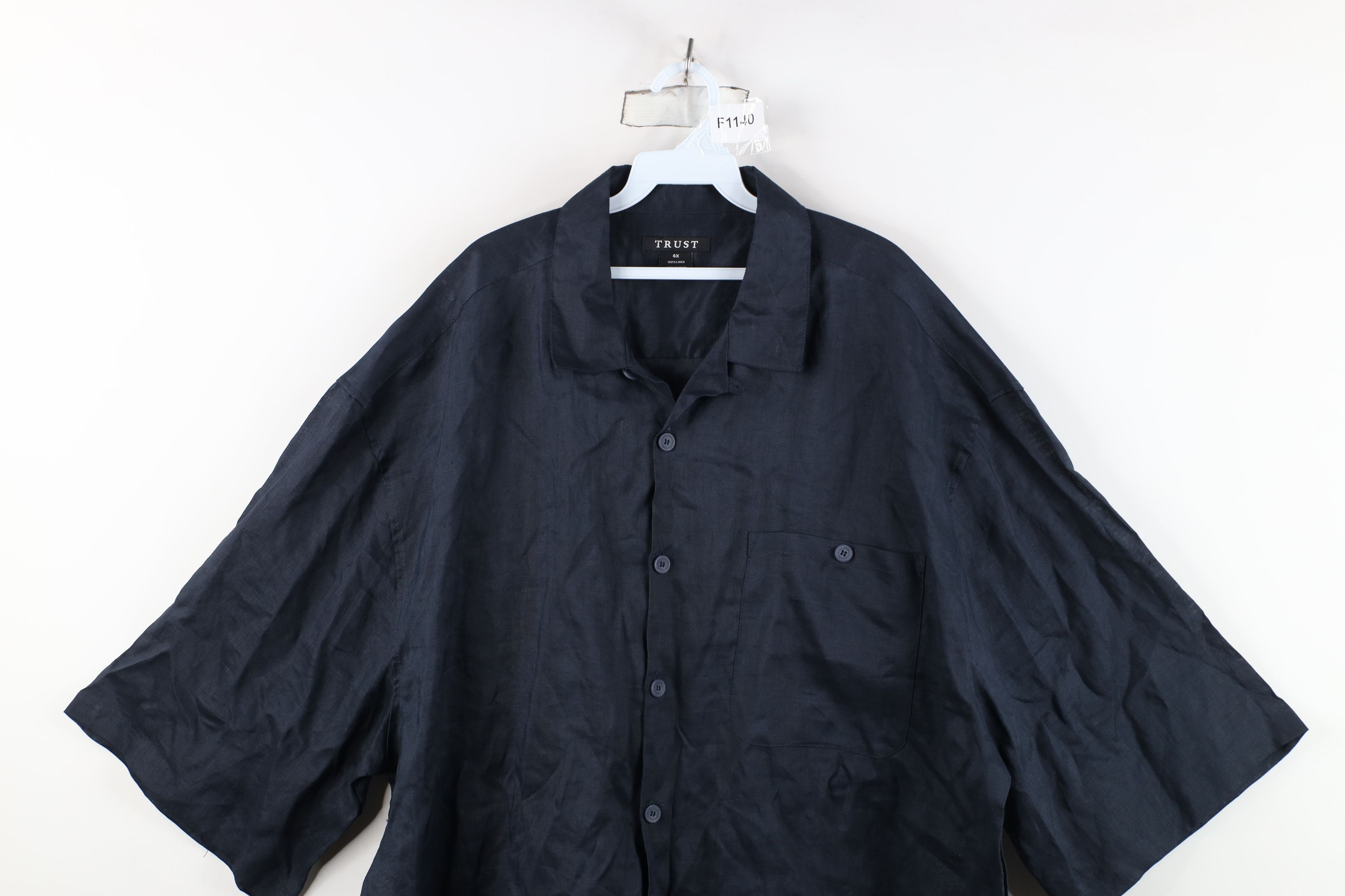 Vintage Vtg 90s Y2K Streetwear Short Sleeve Collared Button Shirt Size US XXL / EU 58 / 5 - 2 Thumbnail