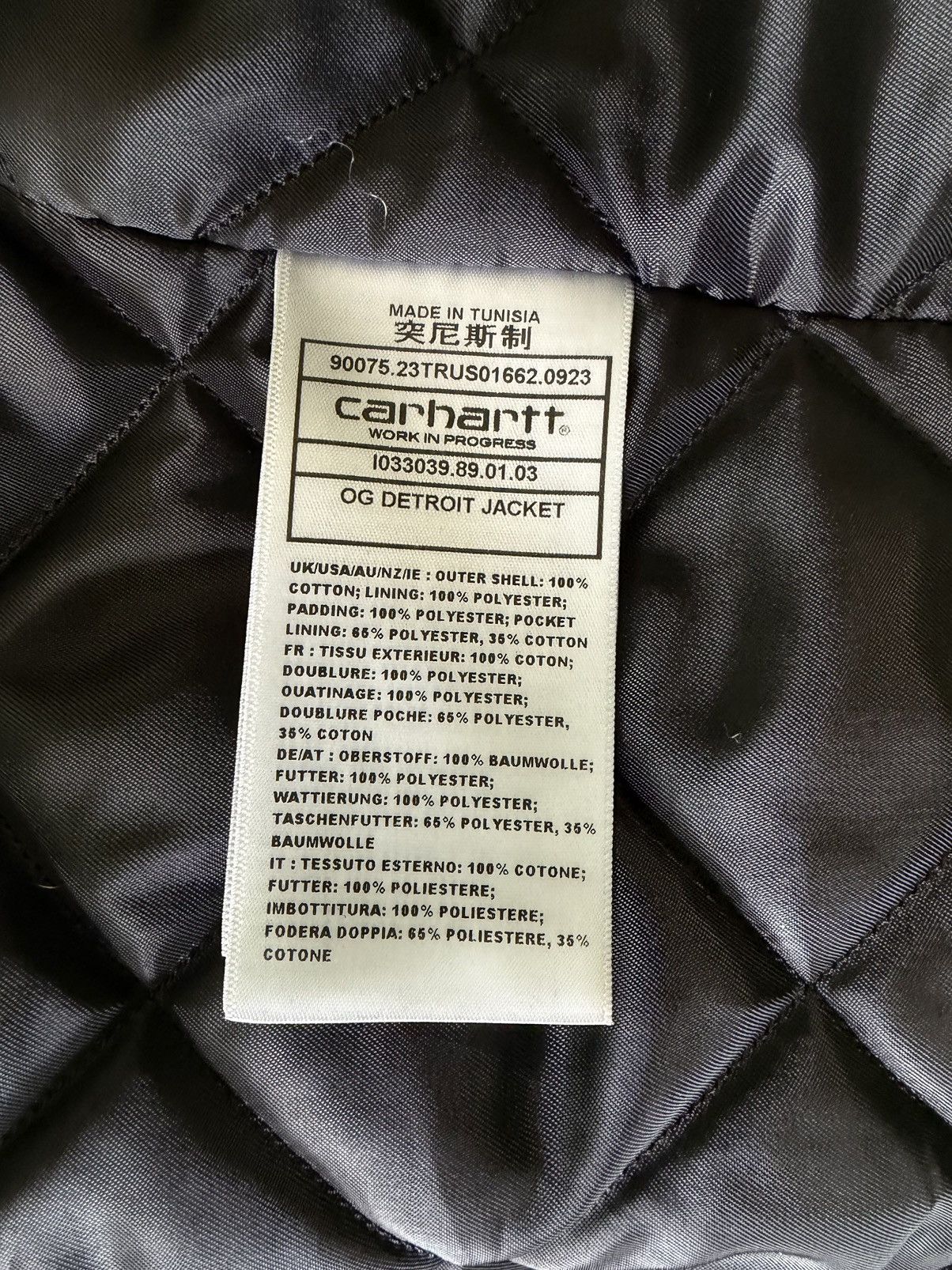 Carhartt Carhartt WIP OG Detroit Jacket Size US L / EU 52-54 / 3 - 4 Thumbnail