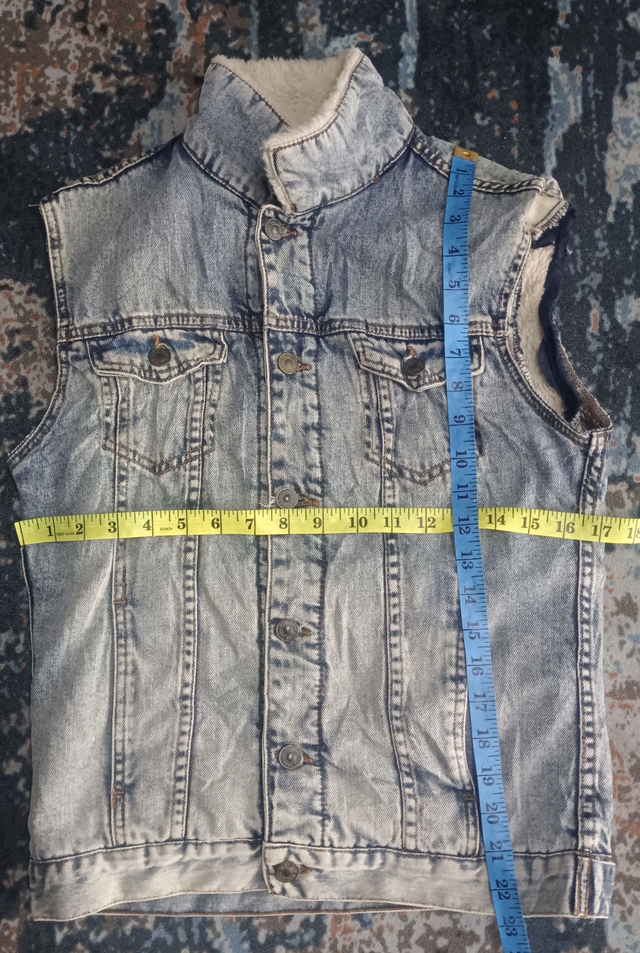Vintage × Zara 💥Zara Man Denim Collection Wear Vest Size US S / EU 44-46 / 1 - 11 Thumbnail