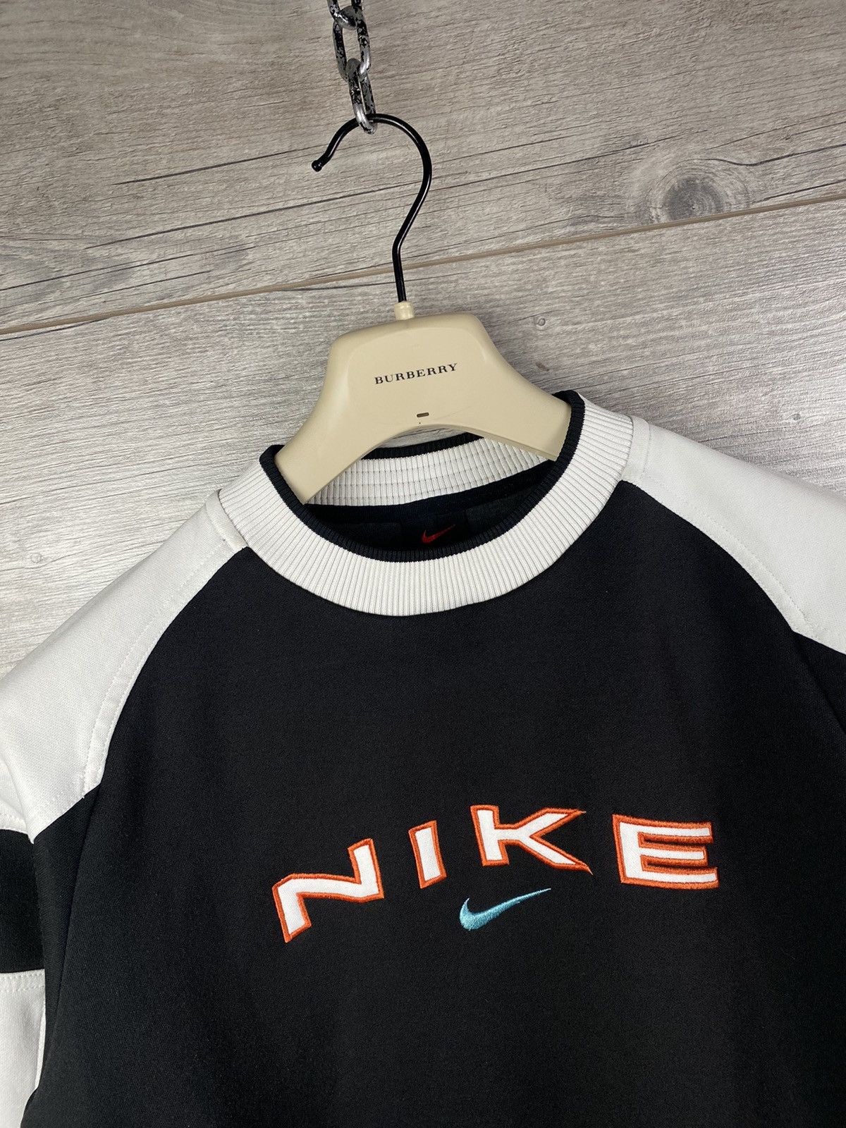Nike Vintage sweatshirt Nike Big Logo Drill size XS Size US XS / EU 42 / 0 - 8 Thumbnail