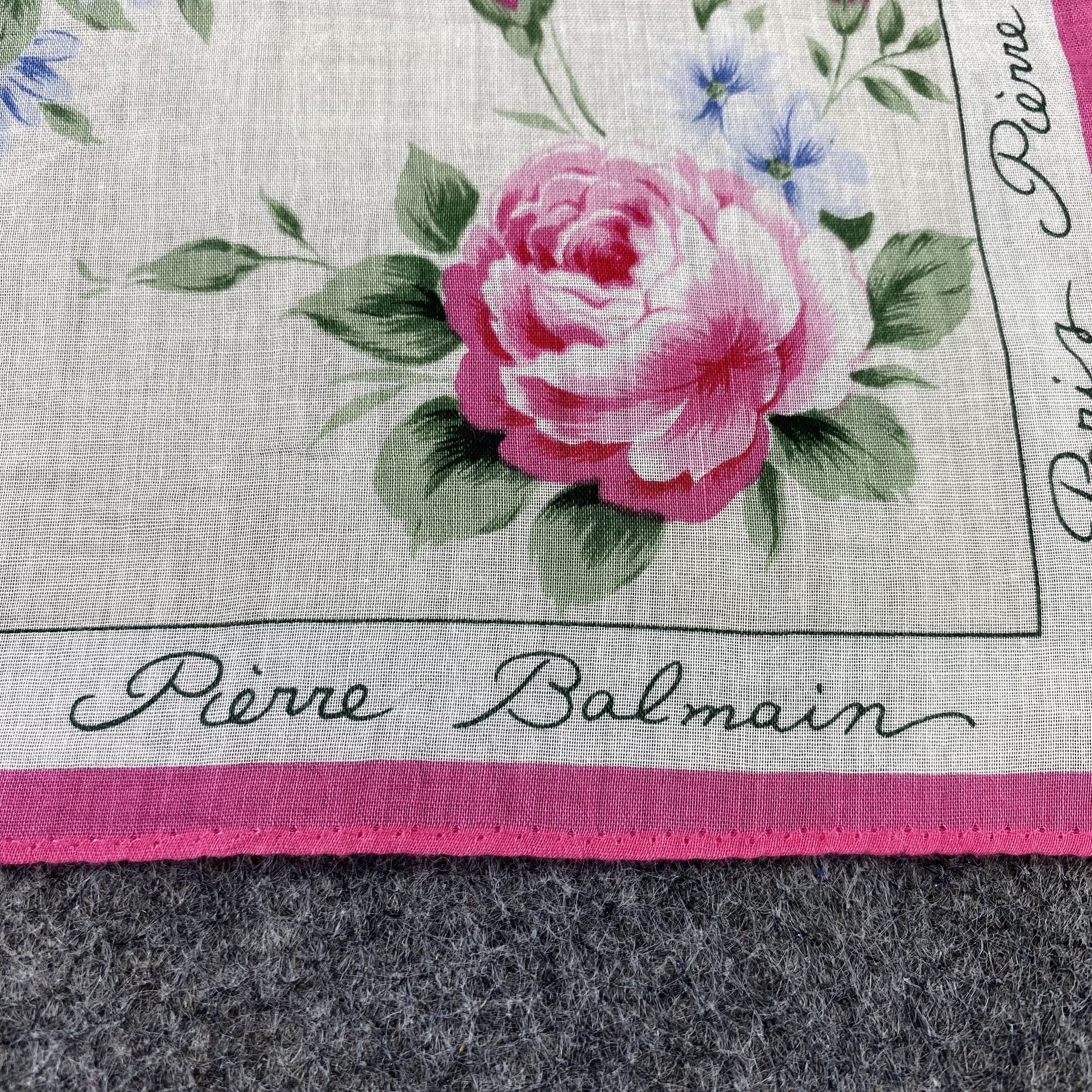 Pierre Balmain Pierre Balmain Handkerchief / Bandana / Neckerchief-B1063 Size ONE SIZE - 5 Thumbnail