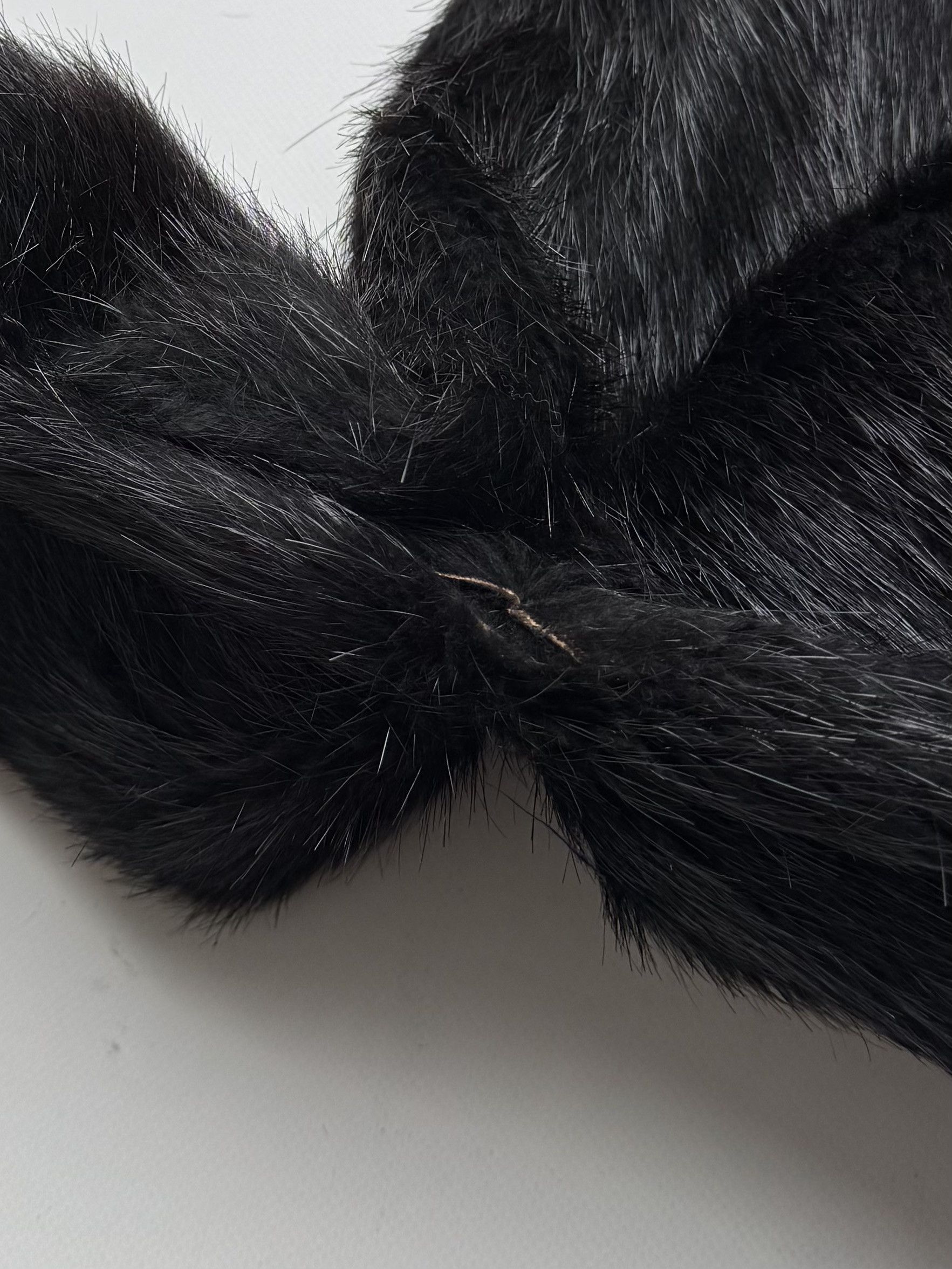 Vintage Vintage Long Real Fur Coat B8(V417)E2 Size L / US 10 / IT 46 - 20 Thumbnail