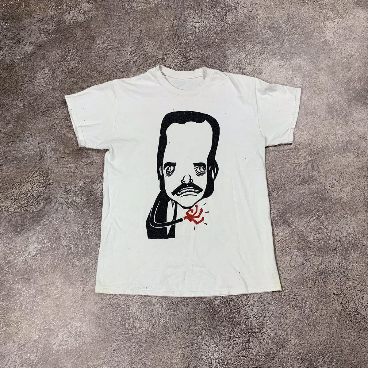 Vintage VINTAGE Y2K ADULT HUMOR CREEPY FACE ABSTRACT ANGRY Size US M / EU 48-50 / 2 - 1 Thumbnail