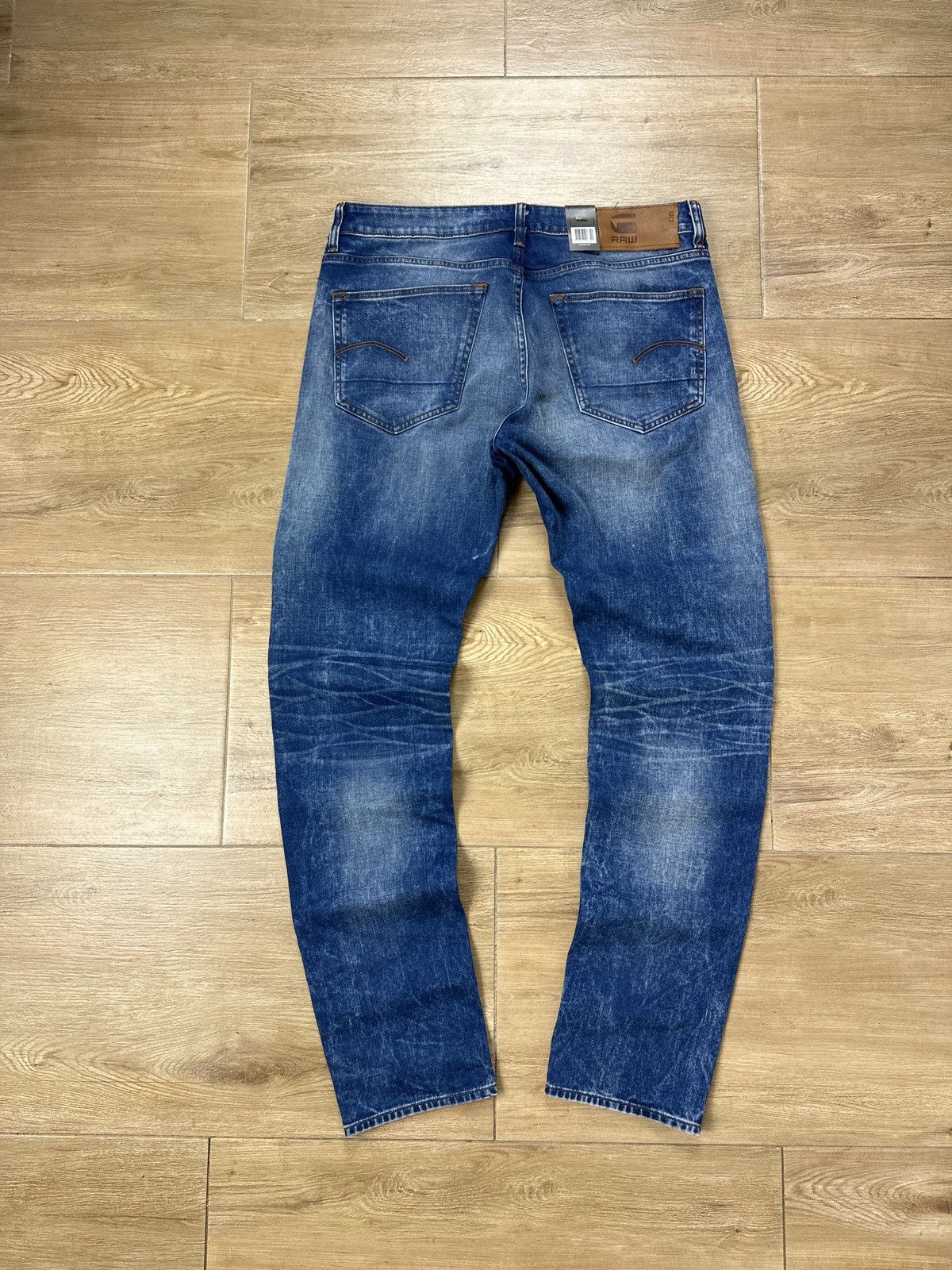 G-Star NEW🏷️ G-Star Raw 3301 Slim Denim Jeans Size US 32 / EU 48 - 7 Thumbnail