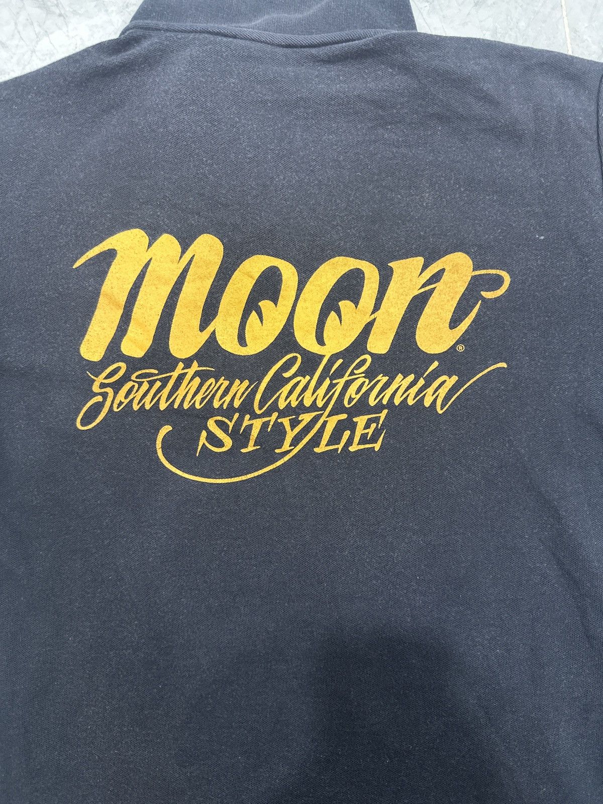 Vintage VINTAGE MOON EYES RACING POLO TEE Size US M / EU 48-50 / 2 - 2 Thumbnail