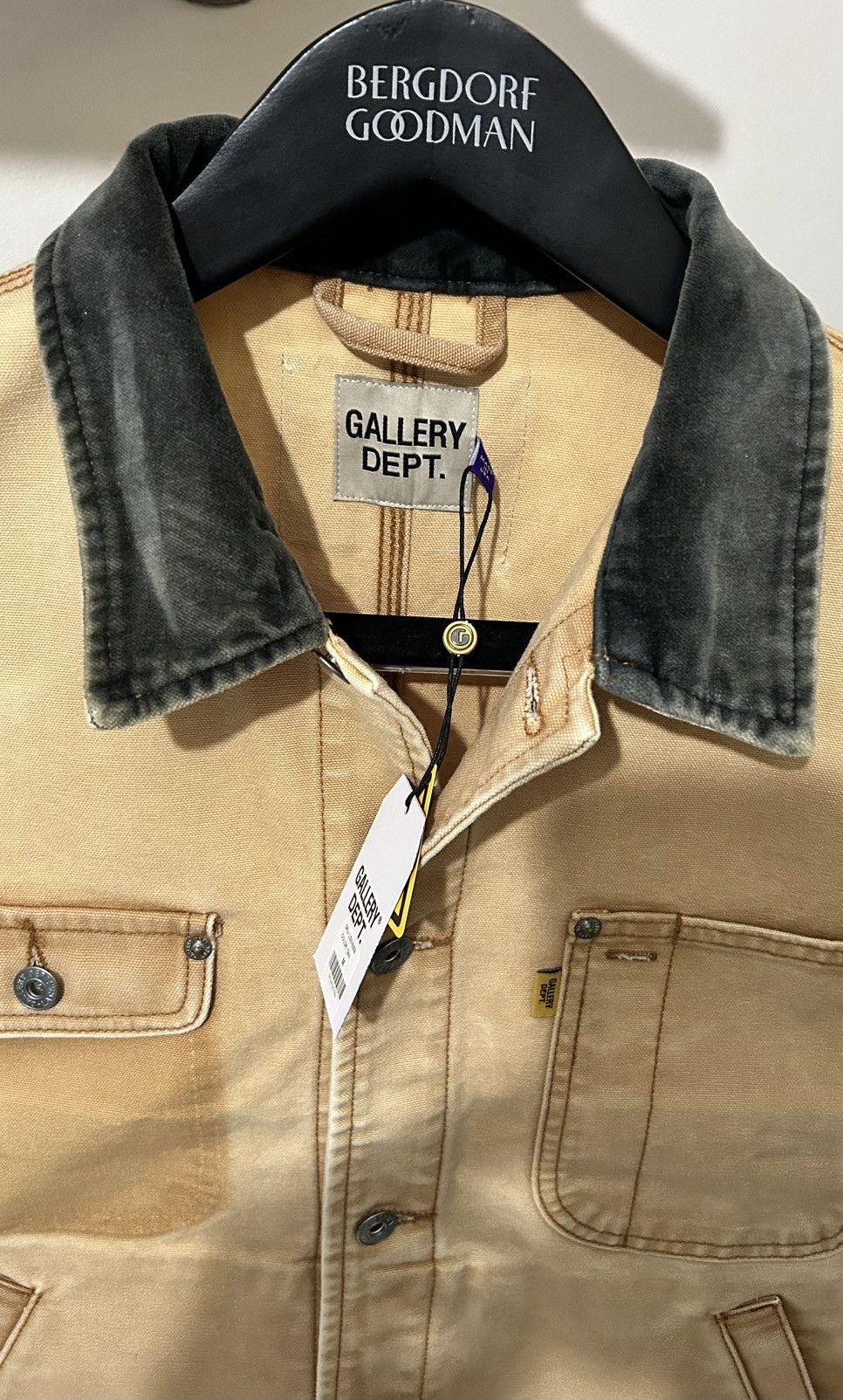 Gallery Dept. Gallery Dept Logan Vest Jacket Medium Tan Brown Size US M / EU 48-50 / 2 - 6 Thumbnail