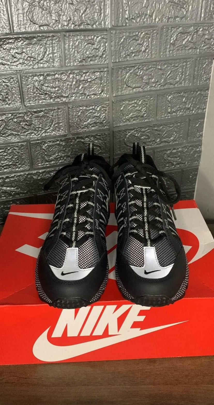 Nike Air Humara QS ‘Black Metallic Silver’ Size US 6.5 / EU 39-40 - 3 Thumbnail