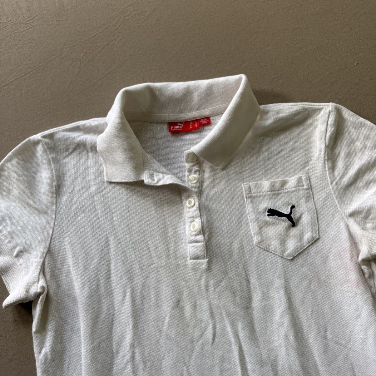 Puma Vintage Y2K Puma Slim Fit Polo Shirt Size L / US 10 / IT 46 - 3 Thumbnail
