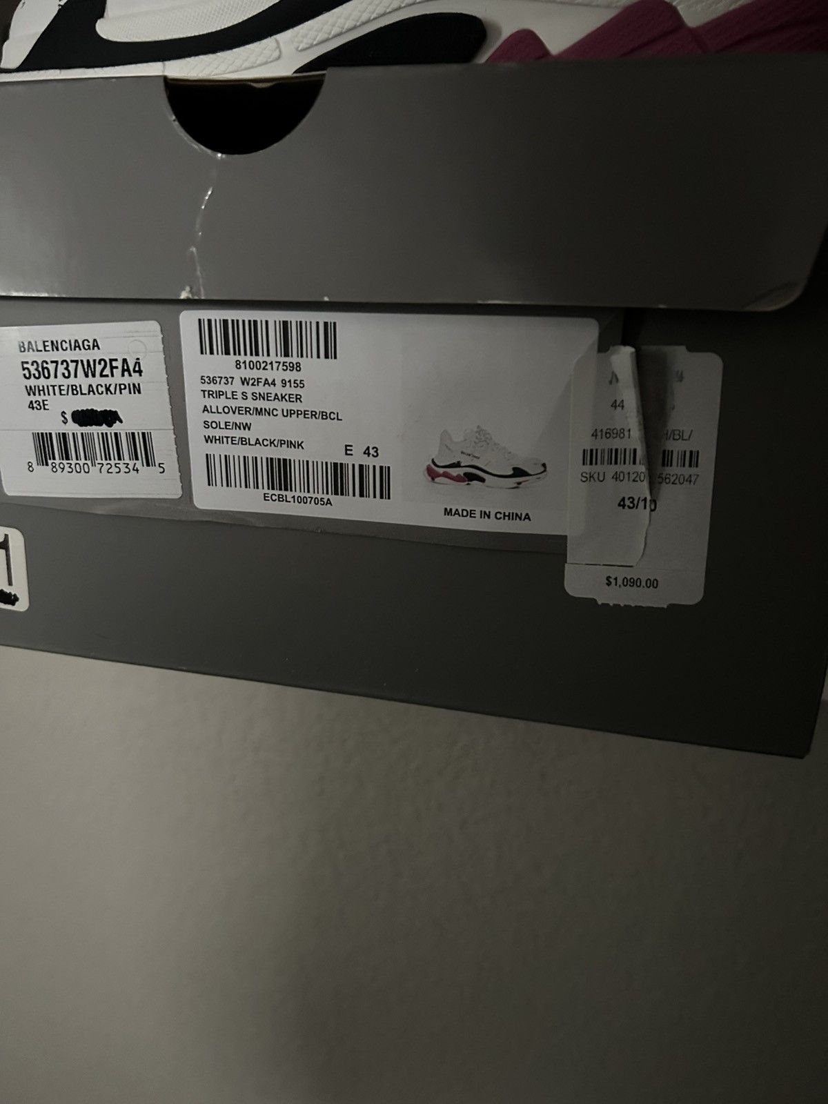 Balenciaga Balenciaga Triple S Sneakers Size 43 Size US 10 / EU 43 - 6 Thumbnail