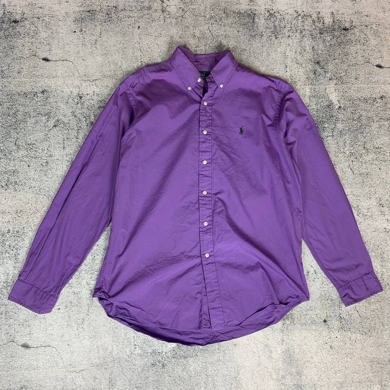 Polo Ralph Lauren Polo Ralph Lauren Shirt Men's Size L Purple Long Sleeve` Size US L / EU 52-54 / 3 - 1 Thumbnail