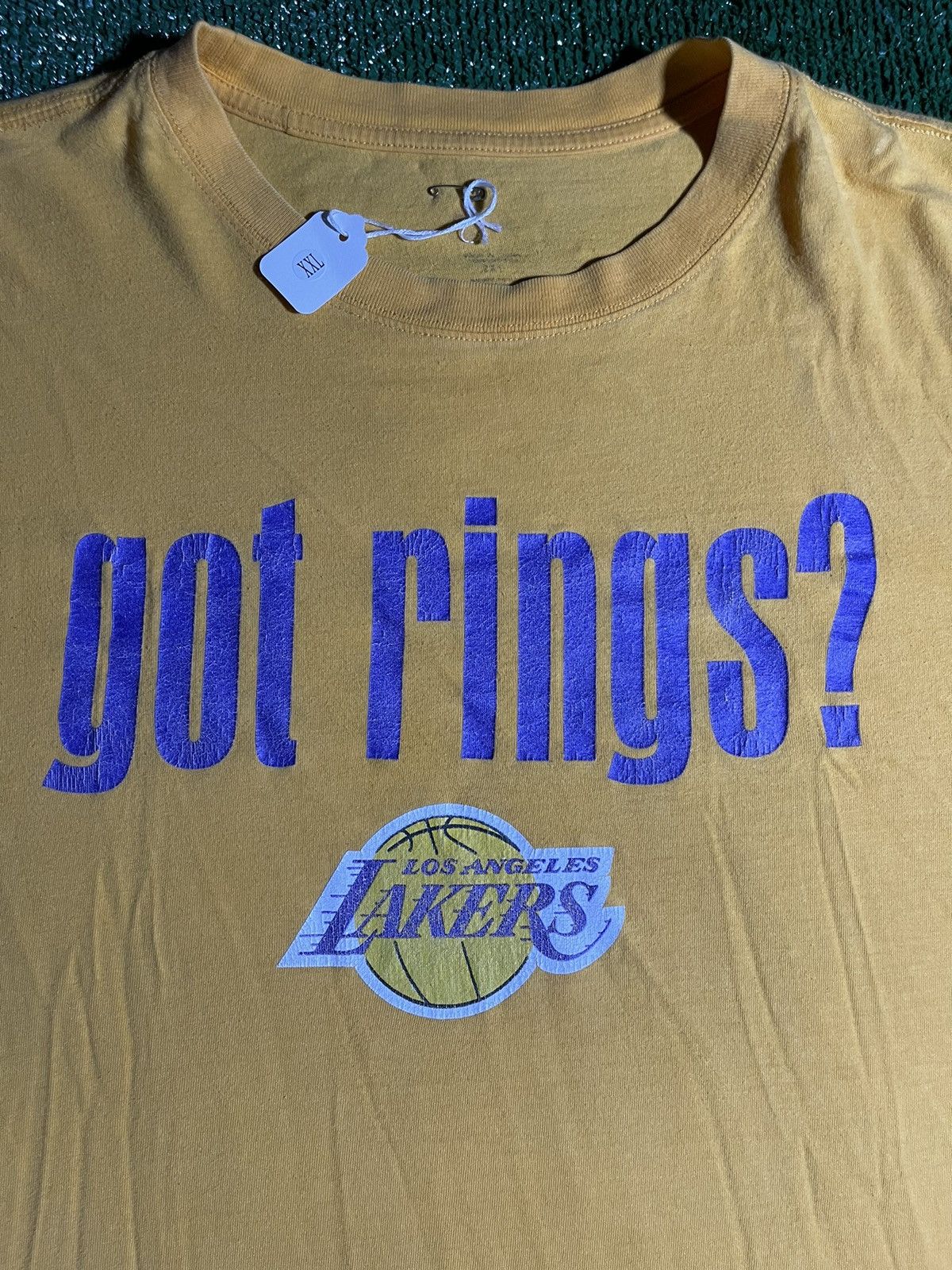 NBA ‘GOT RINGS’ LA Lakers T-shirt Size US XXL / EU 58 / 5 - 3 Thumbnail
