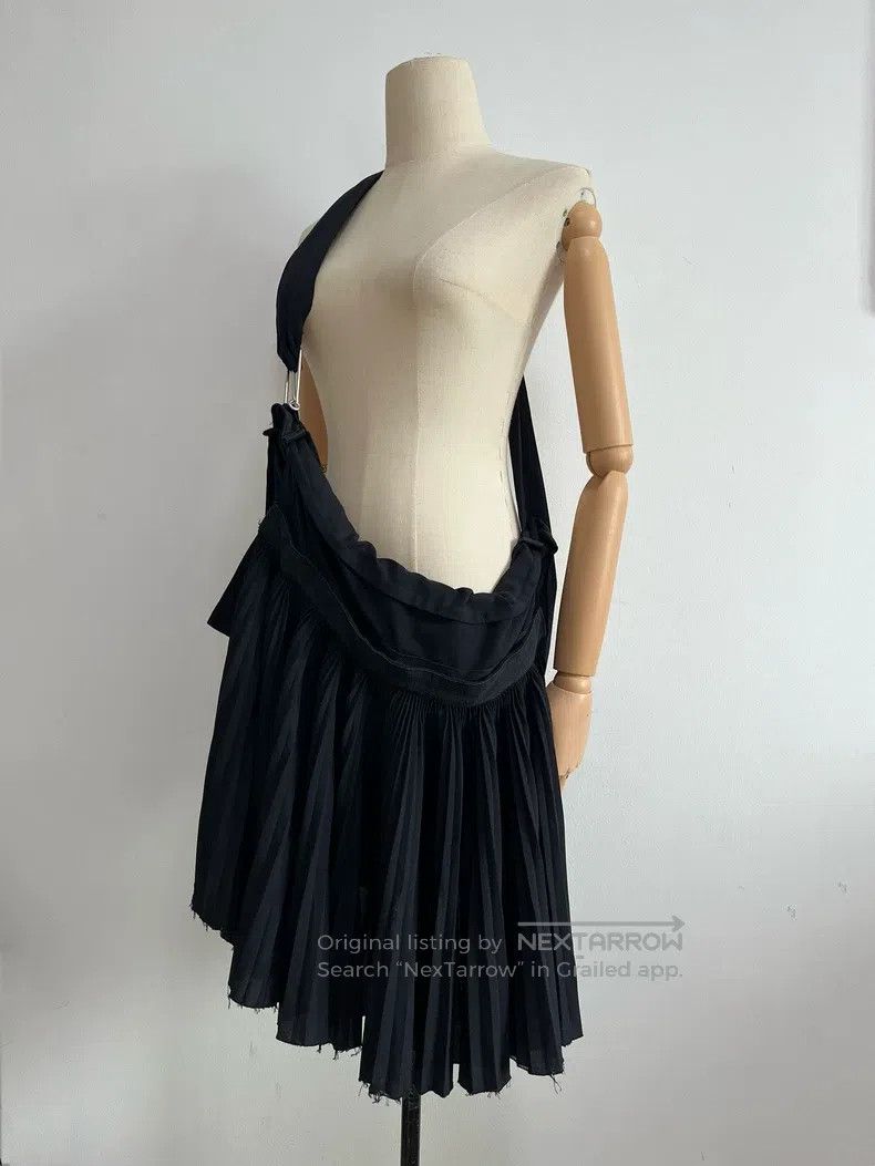 Comme des Garcons Comme des Garcons Satchel, Pleated Skirt Bag, Black Size ONE SIZE - 1 Thumbnail