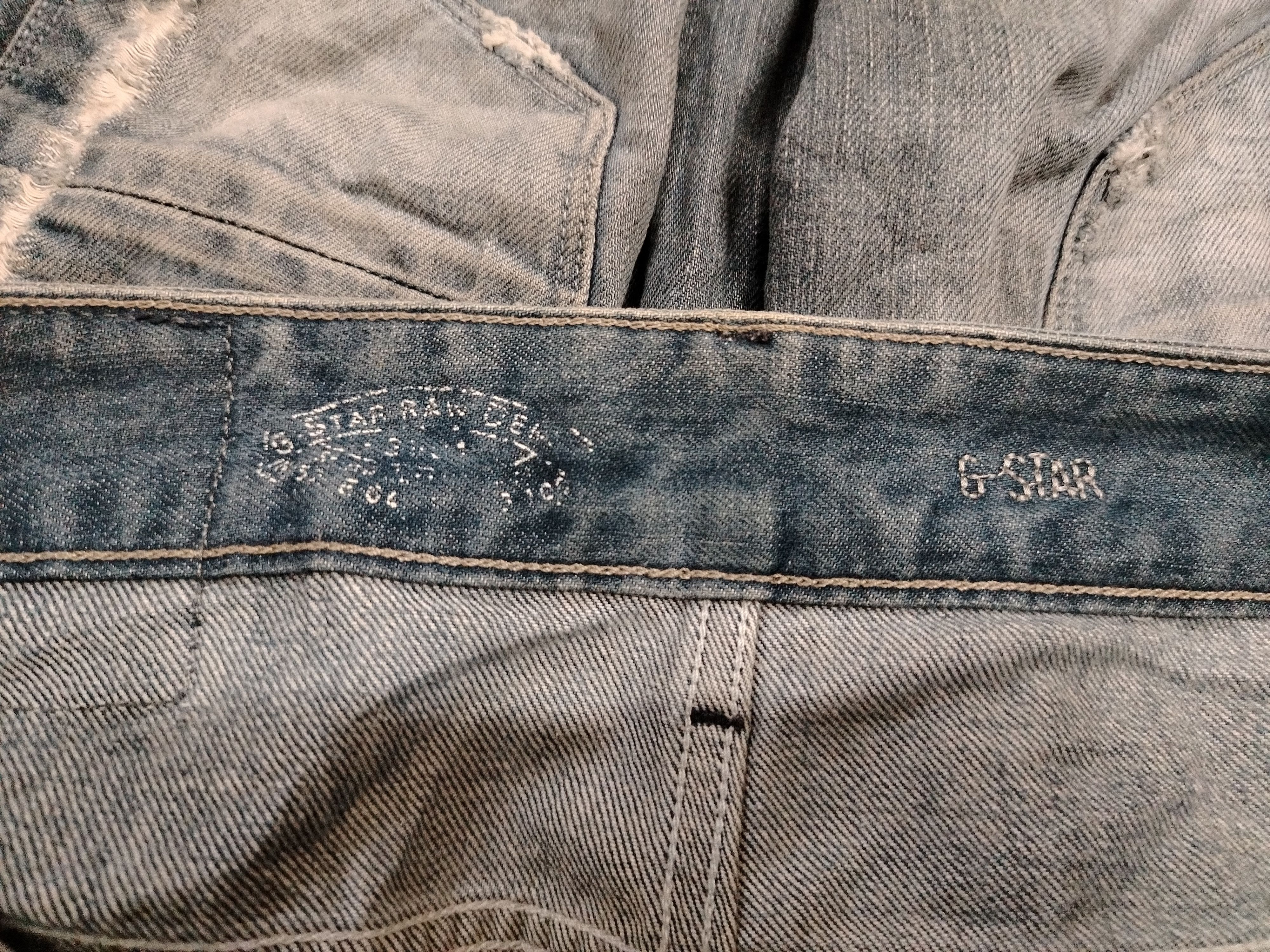 G-Star G star raw Distressed denim Size US 34 / EU 50 - 7 Thumbnail