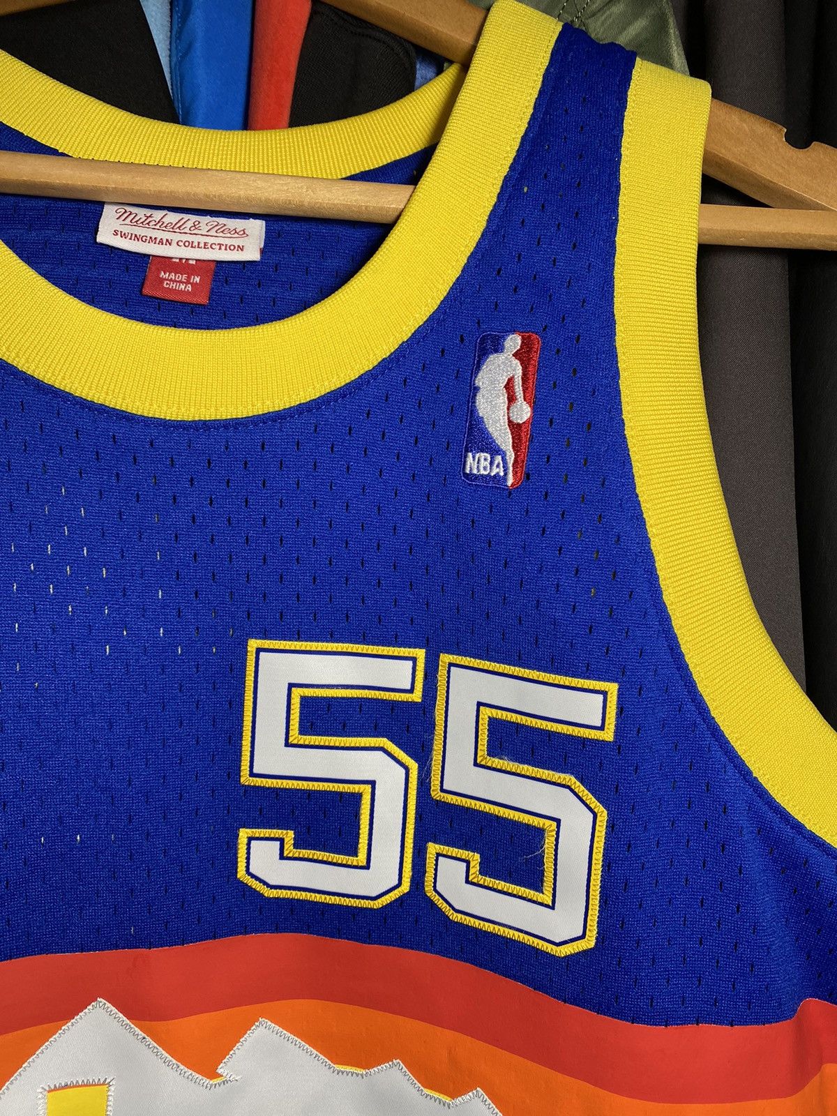 Mitchell & Ness × NBA × Vintage Mitchell & Ness NBA Swingman Jersey Denver Nuggets Mutombo Size US M / EU 48-50 / 2 - 4 Thumbnail