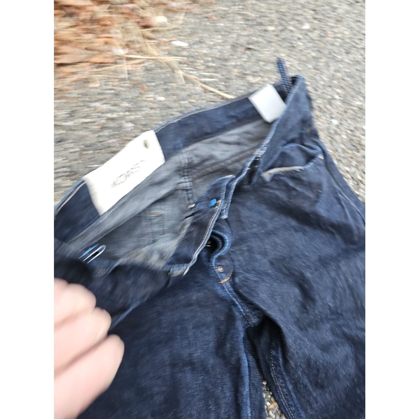 Gap GAP Y2K Morrison 1969 Dark Wash Jeans 36x29 Mens Regular Blue 36 29 Fading Pigment Dyed Vintage? Size US 36 / EU 52 - 3 Thumbnail