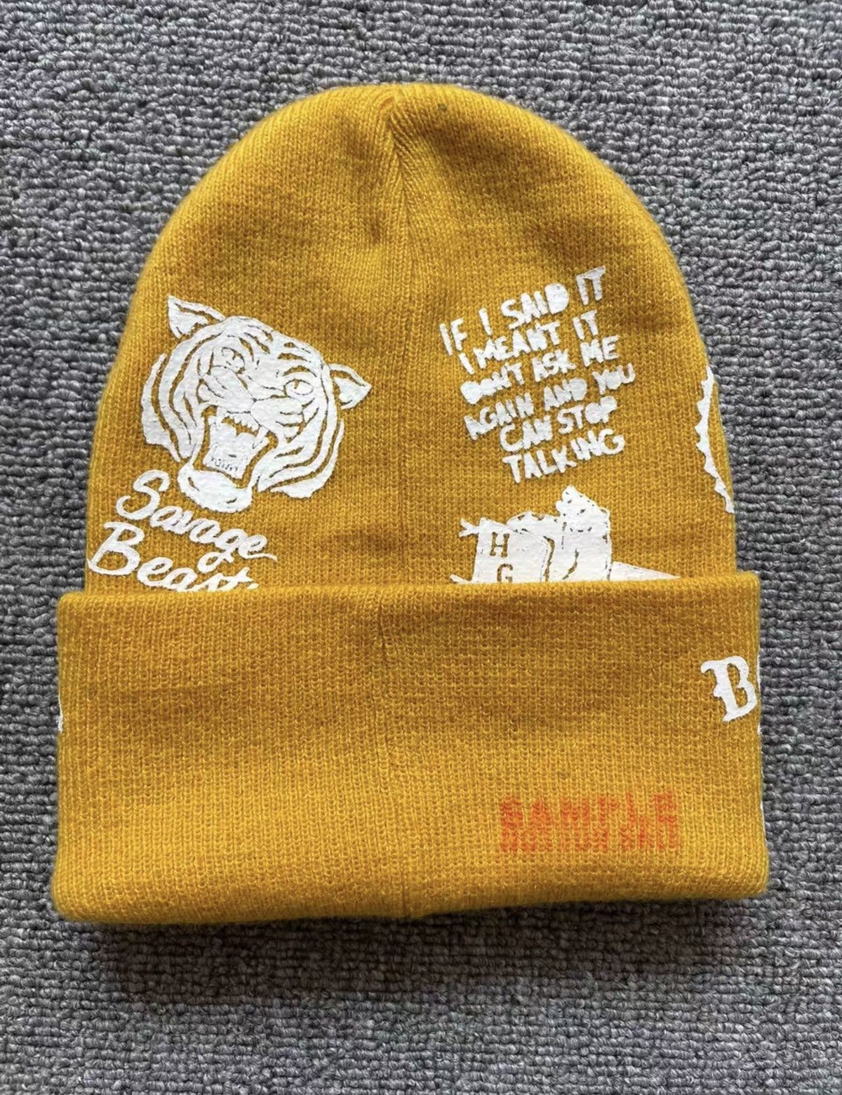 Hustle Gang HUSTLEGANG Knitted Beanie Size ONE SIZE - 4 Thumbnail