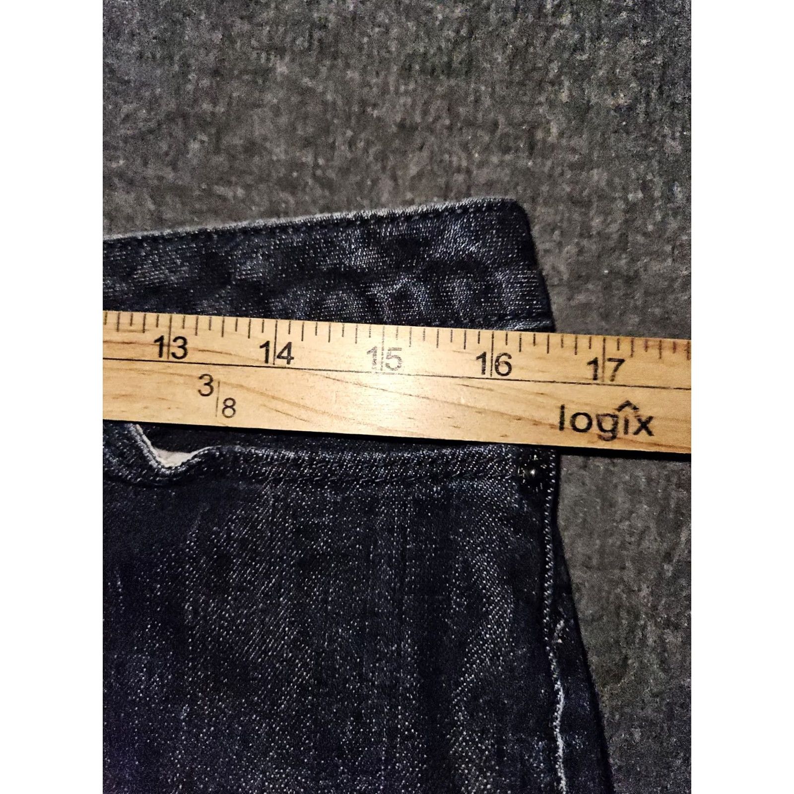 Banana Republic Banana Republic Jeans Women's 10 Bootcut Dark Blue Denim Low Rise 31 Inseam Stretch Pockets 90s Preppy Vintage Style Womens Size 32" / US 10 / IT 46 - 3 Thumbnail