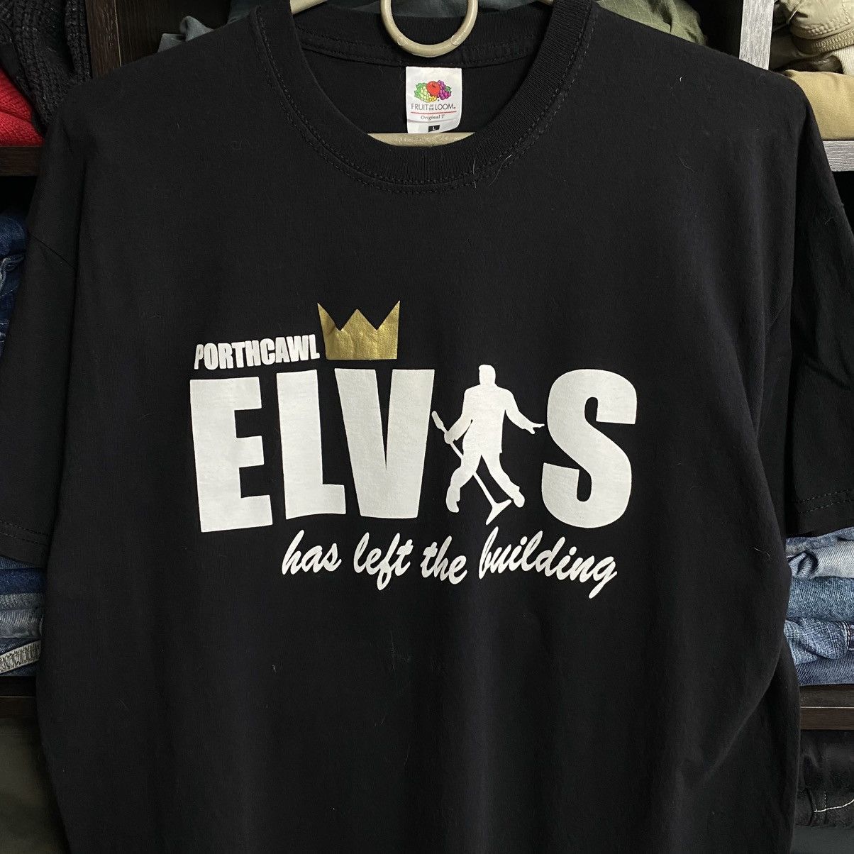 Band Tees Vintage Elvis Presley Big Logo Band 90’s music tee Size US L / EU 52-54 / 3 - 2 Thumbnail