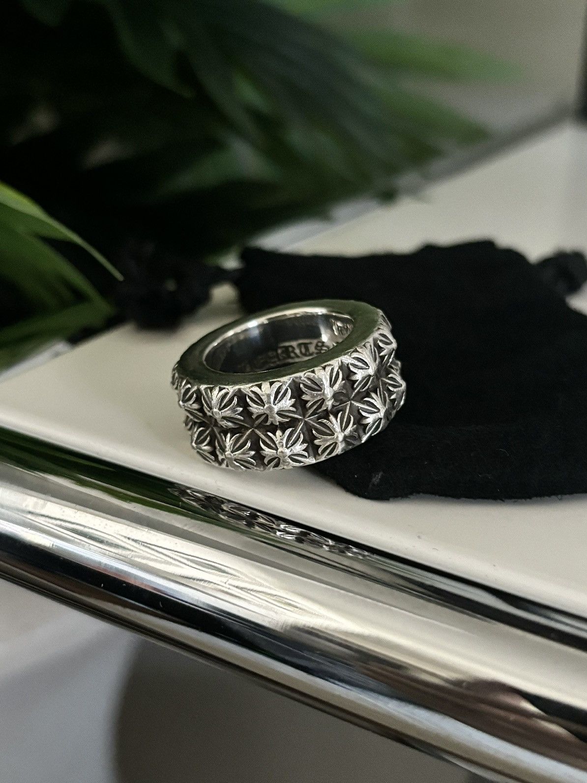 Chrome Hearts RARE - HEAVY DOUBLE PUNK RING Size ONE SIZE - 3 Thumbnail