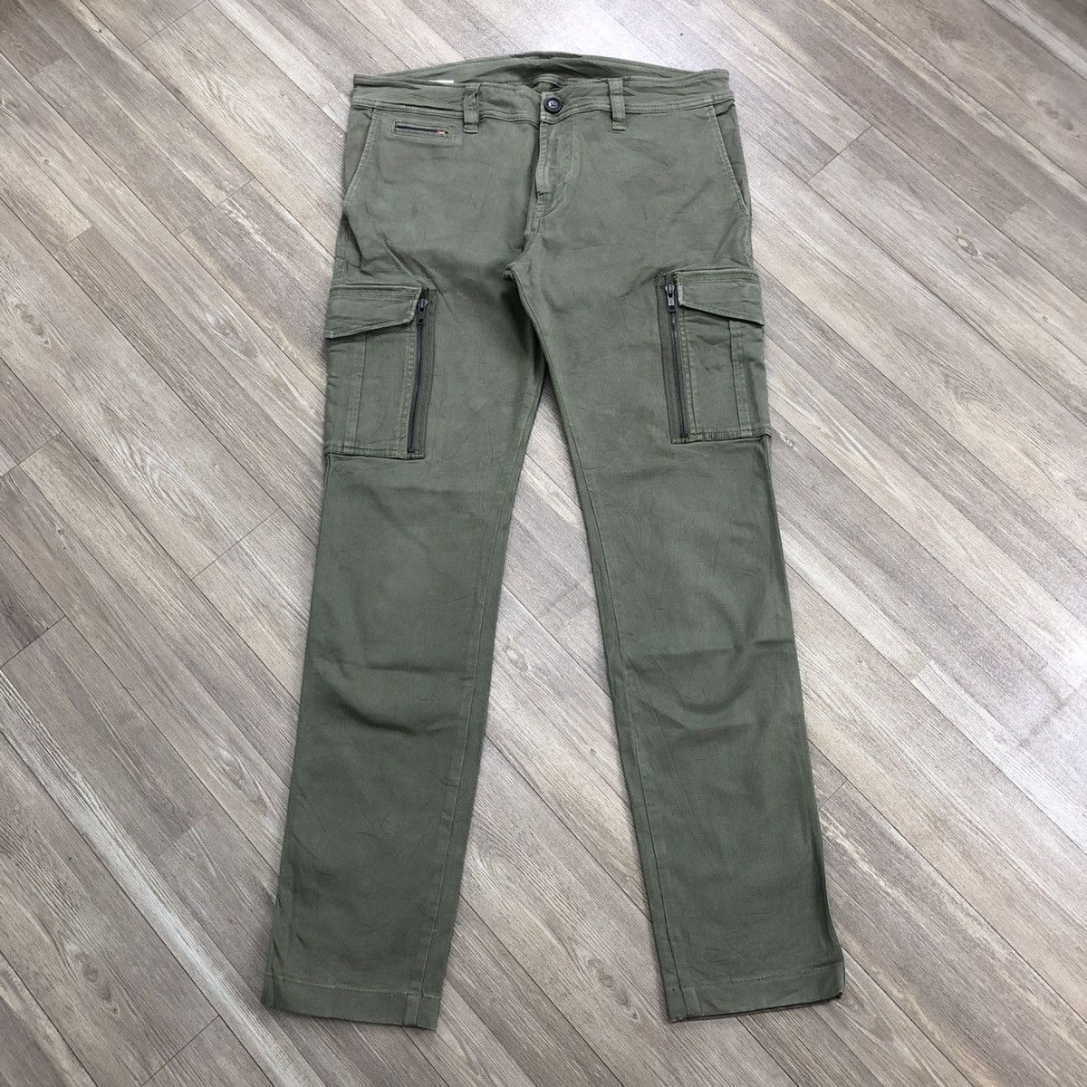 Diesel 2000s Diesel Industry OG Military Cargo Pants Size US 34 / EU 50 - 1 Thumbnail