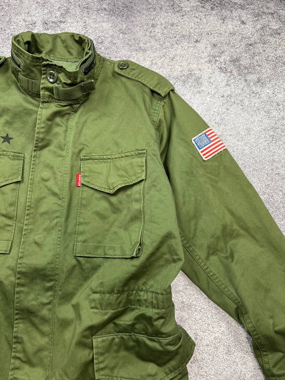 Stussy Vintage Stussy Troops Military M65 Y2K Canvas Jacket Size US M / EU 48-50 / 2 - 8 Thumbnail