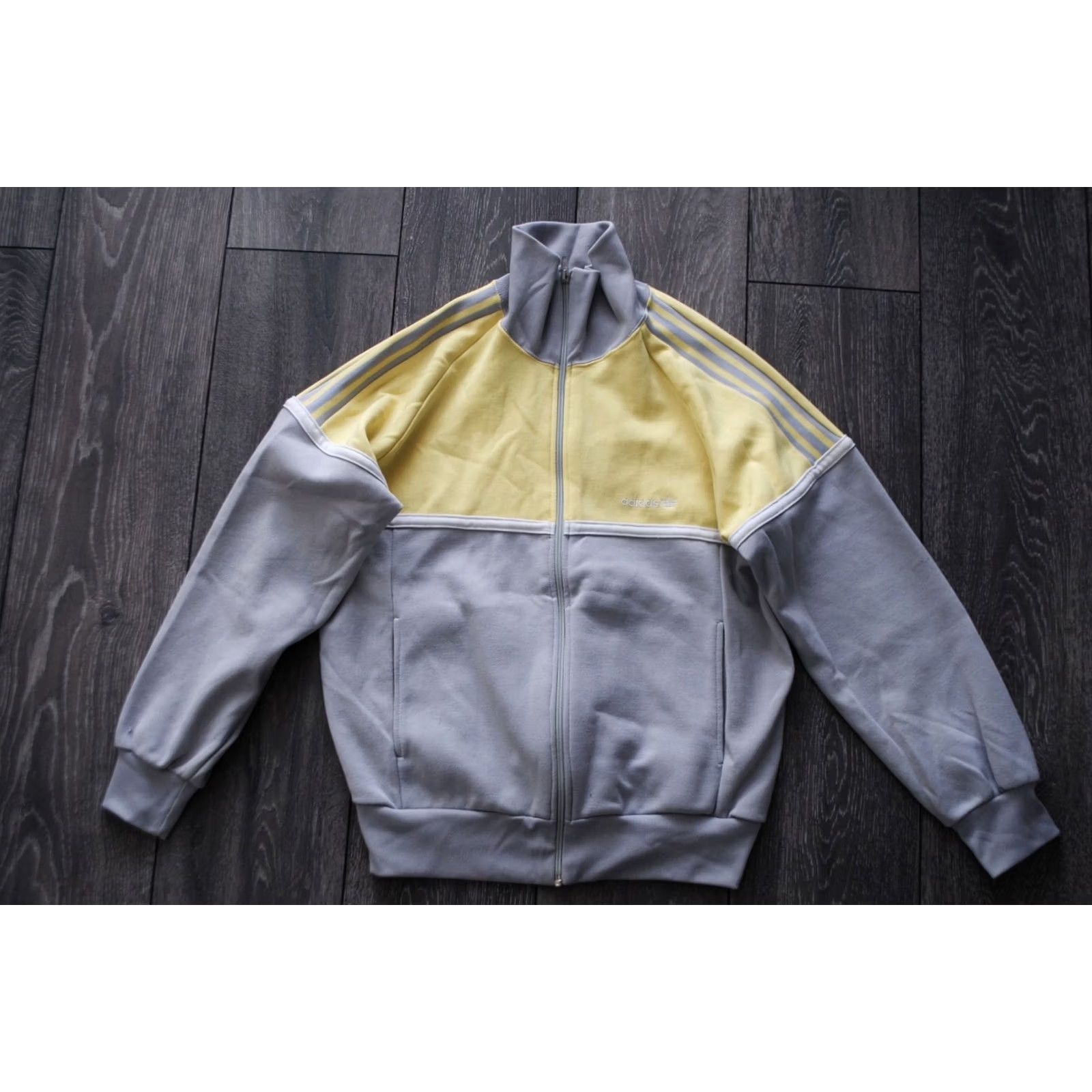 Adidas ADIDAS VENTEX JACKET Men Jacket Regular S Gray 80s Vintage RETRO Tennis Full Zip LIMITED RARE Size US S / EU 44-46 / 1 - 8 Thumbnail