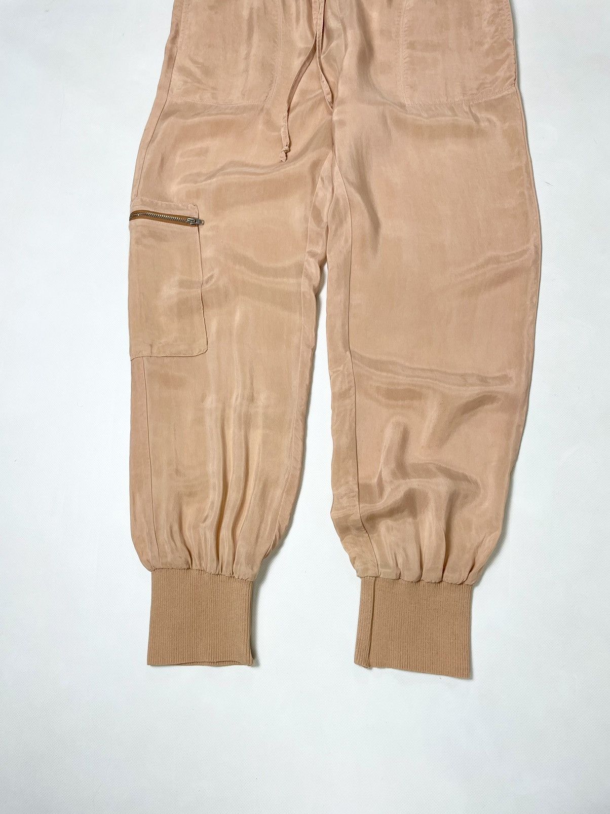 Emporio Armani Emporio Armani 🍑 peach color nylon jogger cargo pants Size 30" / US 8 / IT 44 - 2 Thumbnail