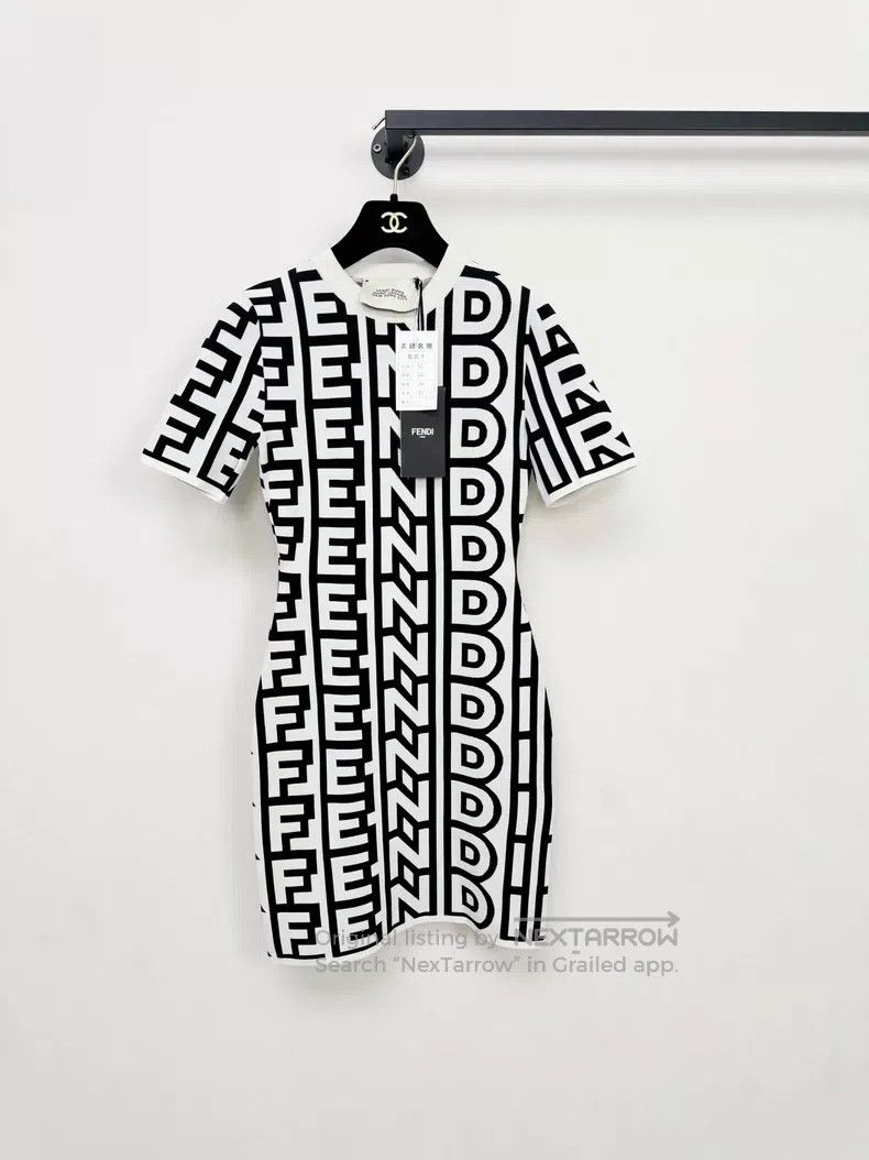 Fendi Fendi Collaboration Joint Dress Size 4XL / US 24-26 - 1 Thumbnail