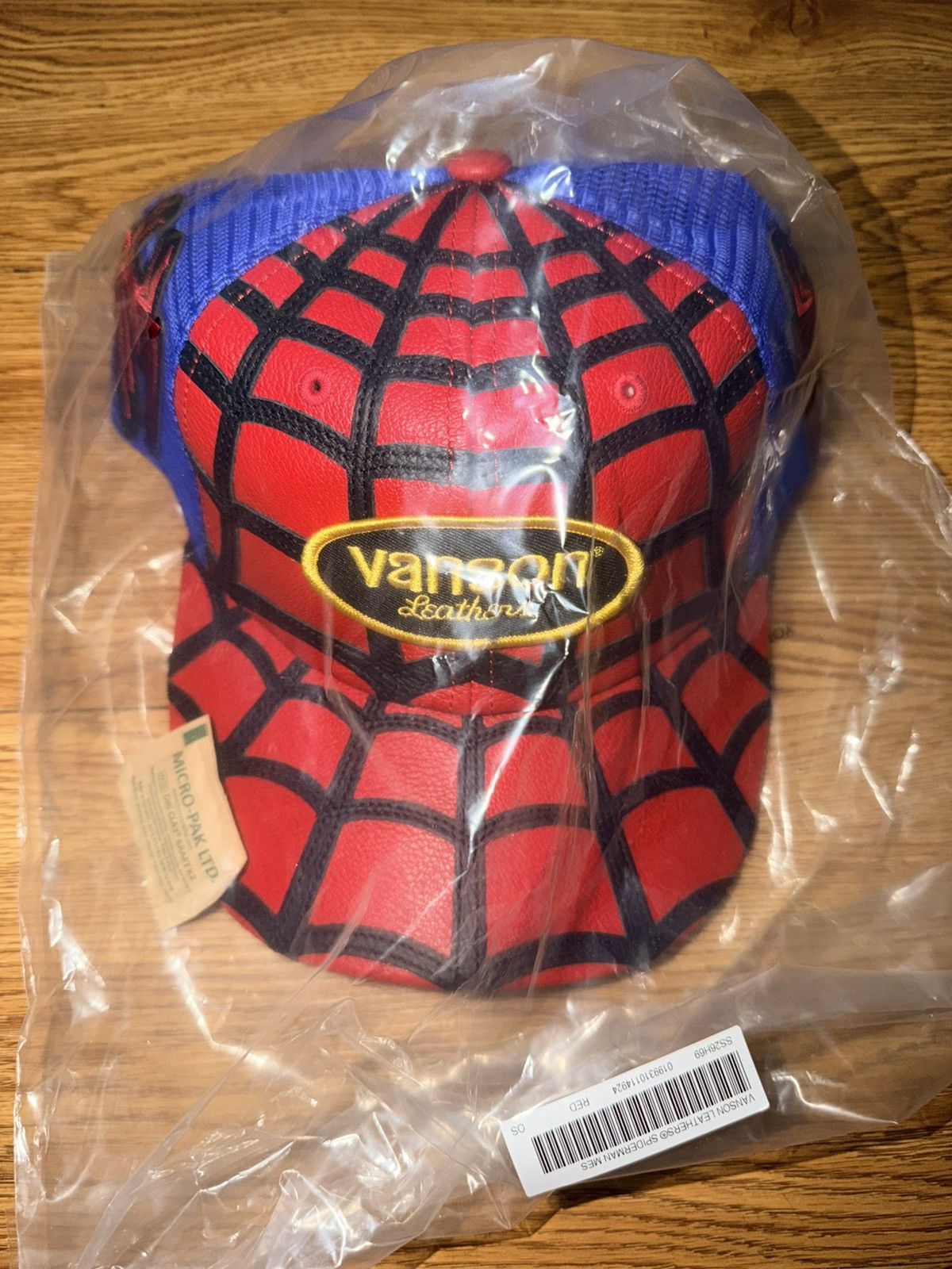 Supreme × Vanson Leathers Supreme Vanson Leathers Spiderman Mesh