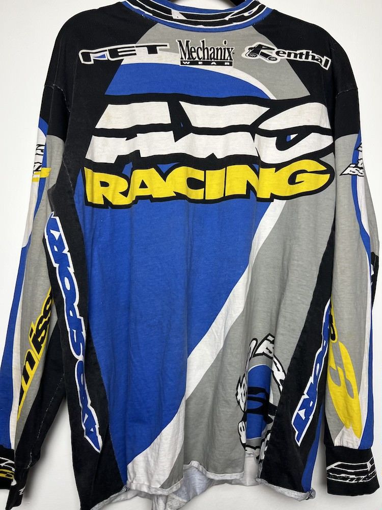 Vintage Vintage 1997 AXO Racing Issue 7 Sport Jersey AMA Pro Racing Size US L / EU 52-54 / 3 - 3 Thumbnail
