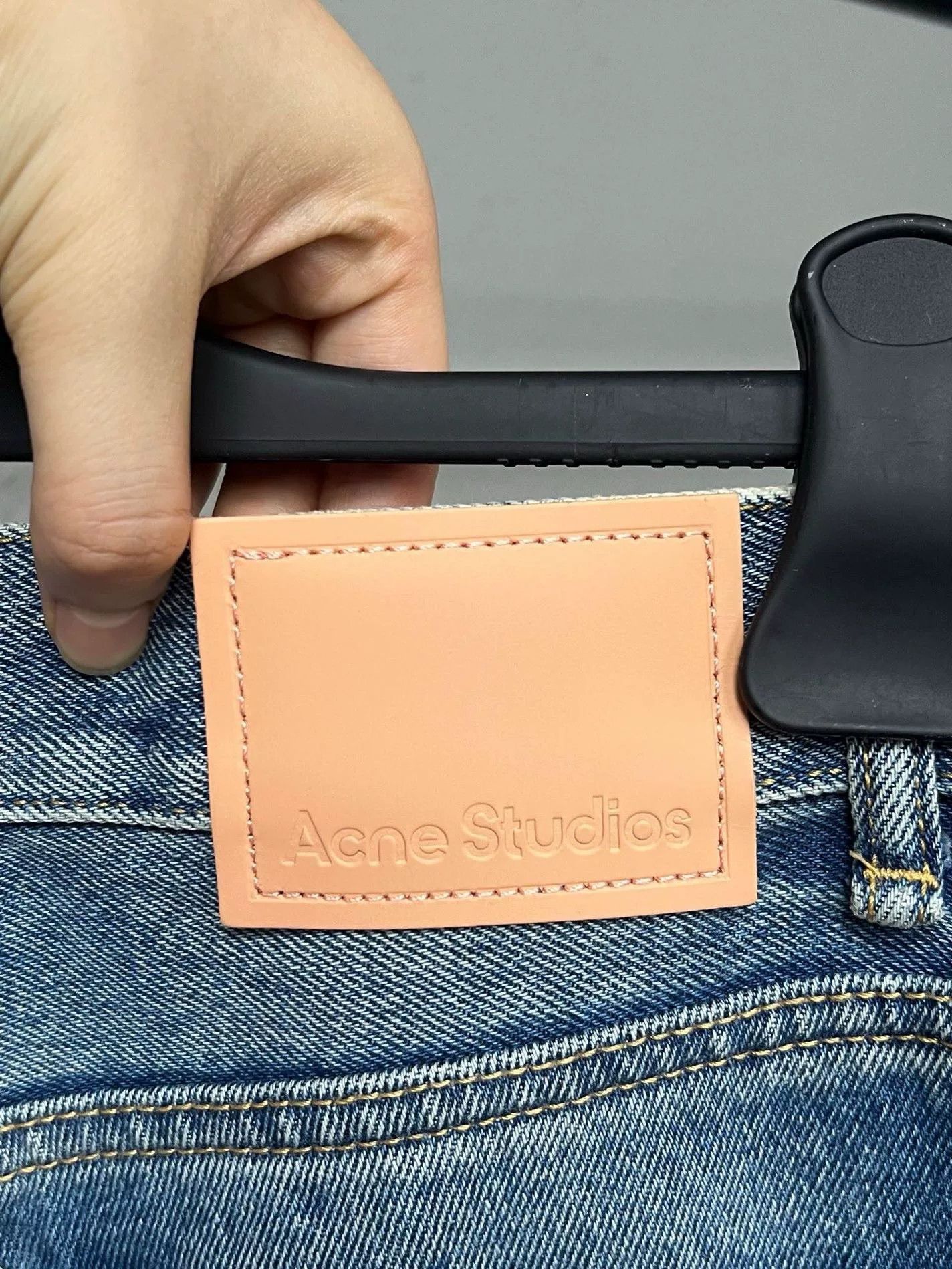 acne studios blue denim jeans