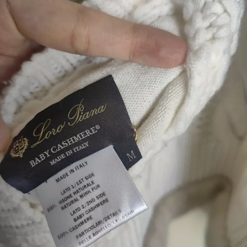 Loro Piana LORO PIANA Mink Fur Coat, One Side Mink Fur, One Side Full Size M / US 6-8 / IT 42-44 - 5 Thumbnail