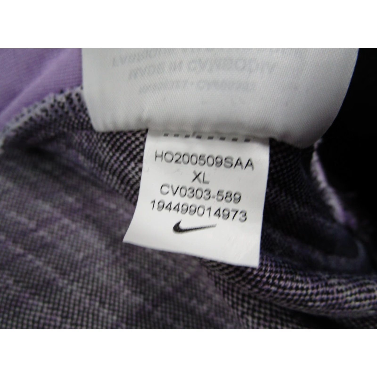 Nike Nike Jacket Women Extra Large Purple City Ready Training 1/4 Zip Oversized Womens Size XL / US 12-14 / IT 48-50 - 4 Thumbnail