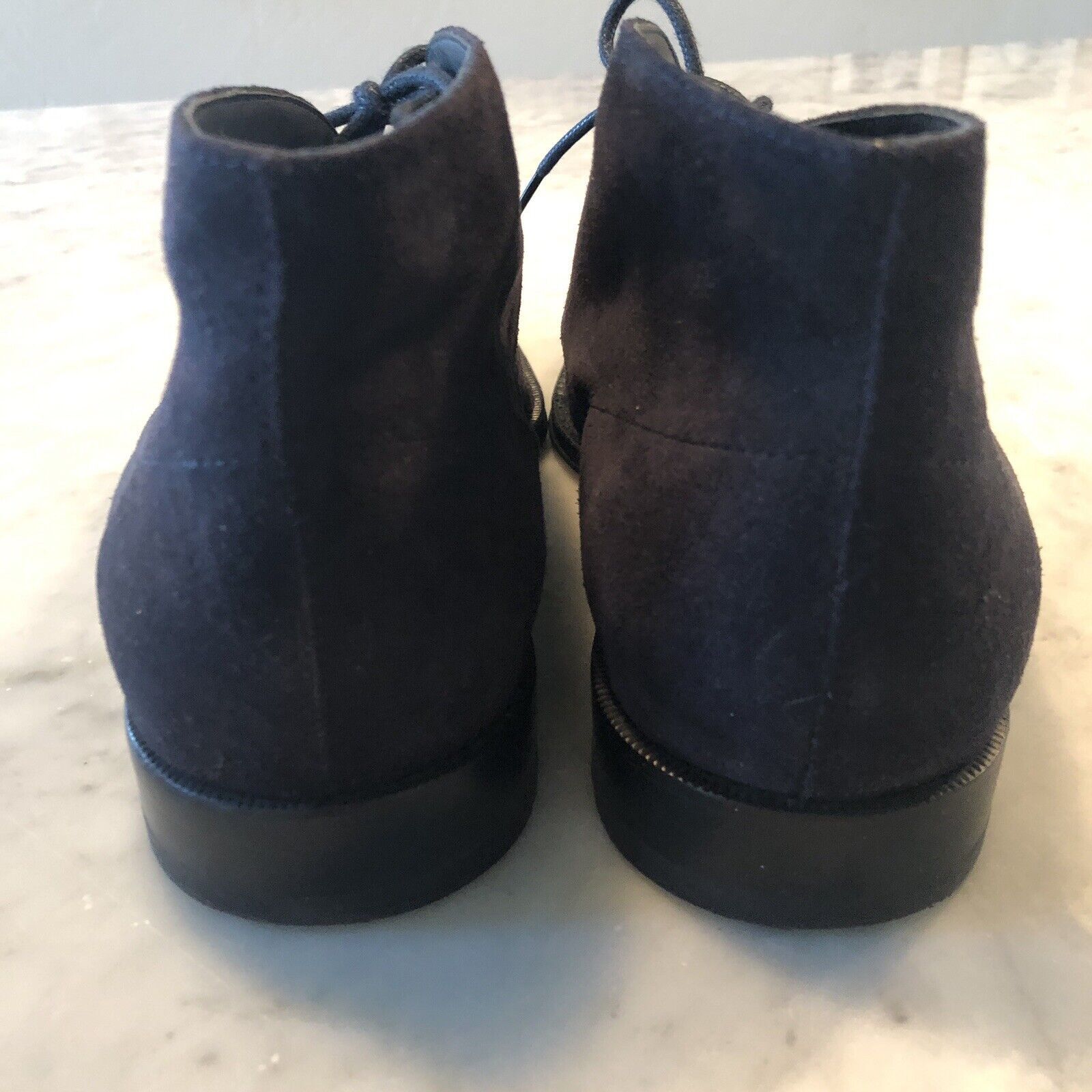Tod's Tod’s Navy Blue Suede Chukka Boots Size 6.5 Size US 6.5 / EU 39-40 - 4 Thumbnail