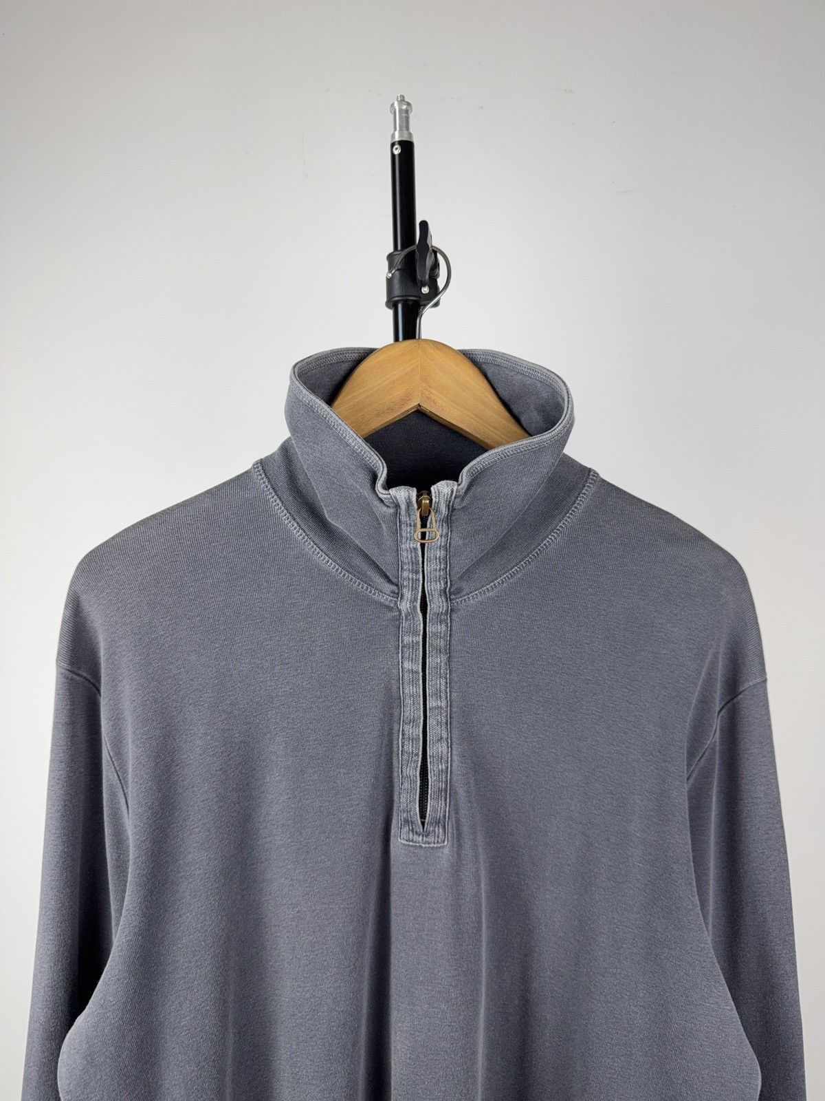 Hugo Boss Vintage 00s Luxury Hugo Boss Faded 1/4 zip long sleeve Size US XXL / EU 58 / 5 - 2 Thumbnail