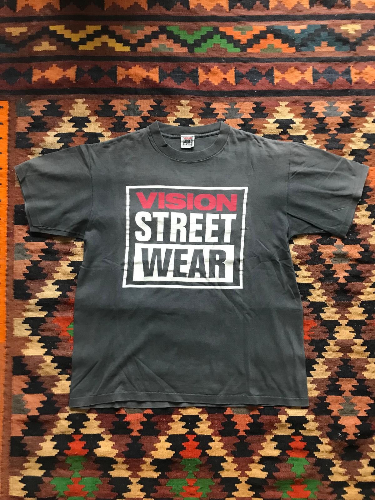 Vision Streetwear Vtg Orig VSW Vision Streetwear dated T w/Tag Size US XL / EU 56 / 4 - 1 Thumbnail