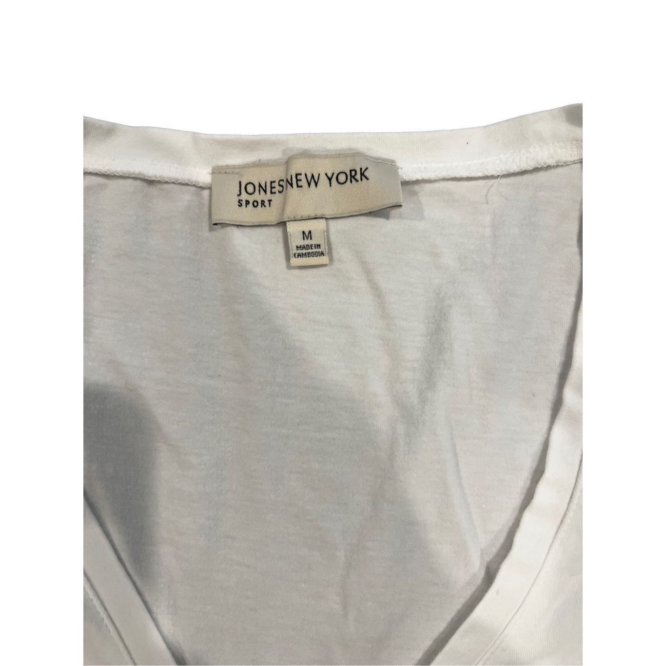 Jones New York Jones New York white tee Size M / US 6-8 / IT 42-44 - 5 Thumbnail
