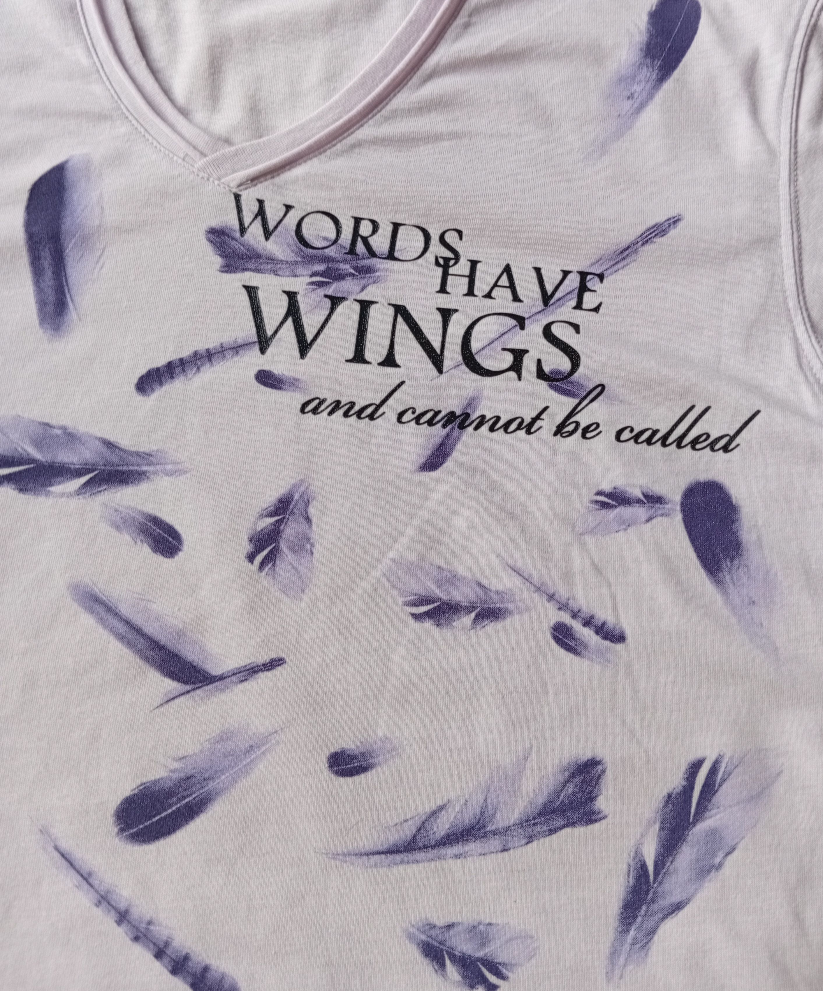 Nicole Club NCFM wings poem tshirt Size US S / EU 44-46 / 1 - 3 Thumbnail