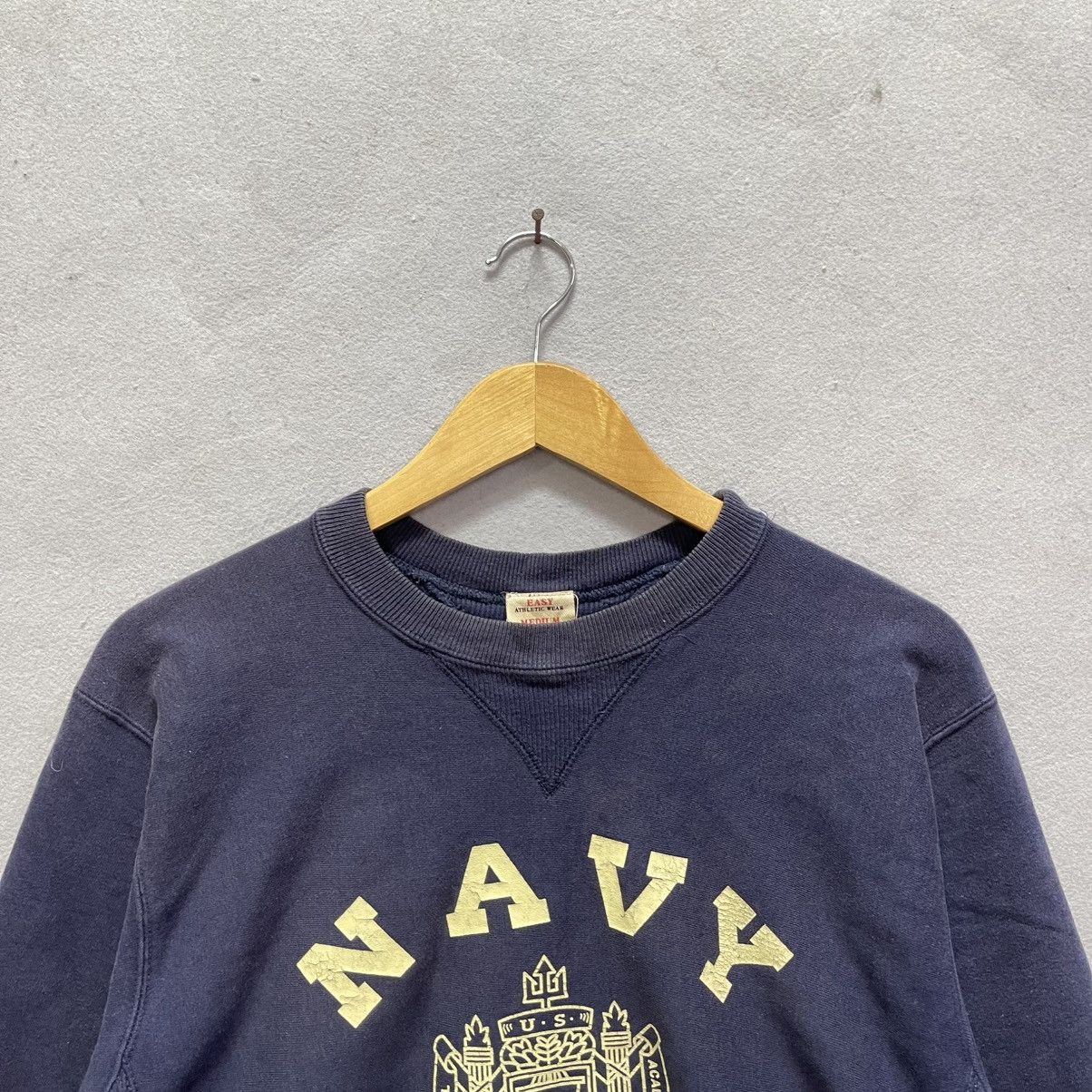 Vintage 60s–70s Navy Athletic Wear “NAVY” Crewneck (Union Made) M Size US M / EU 48-50 / 2 - 2 Thumbnail