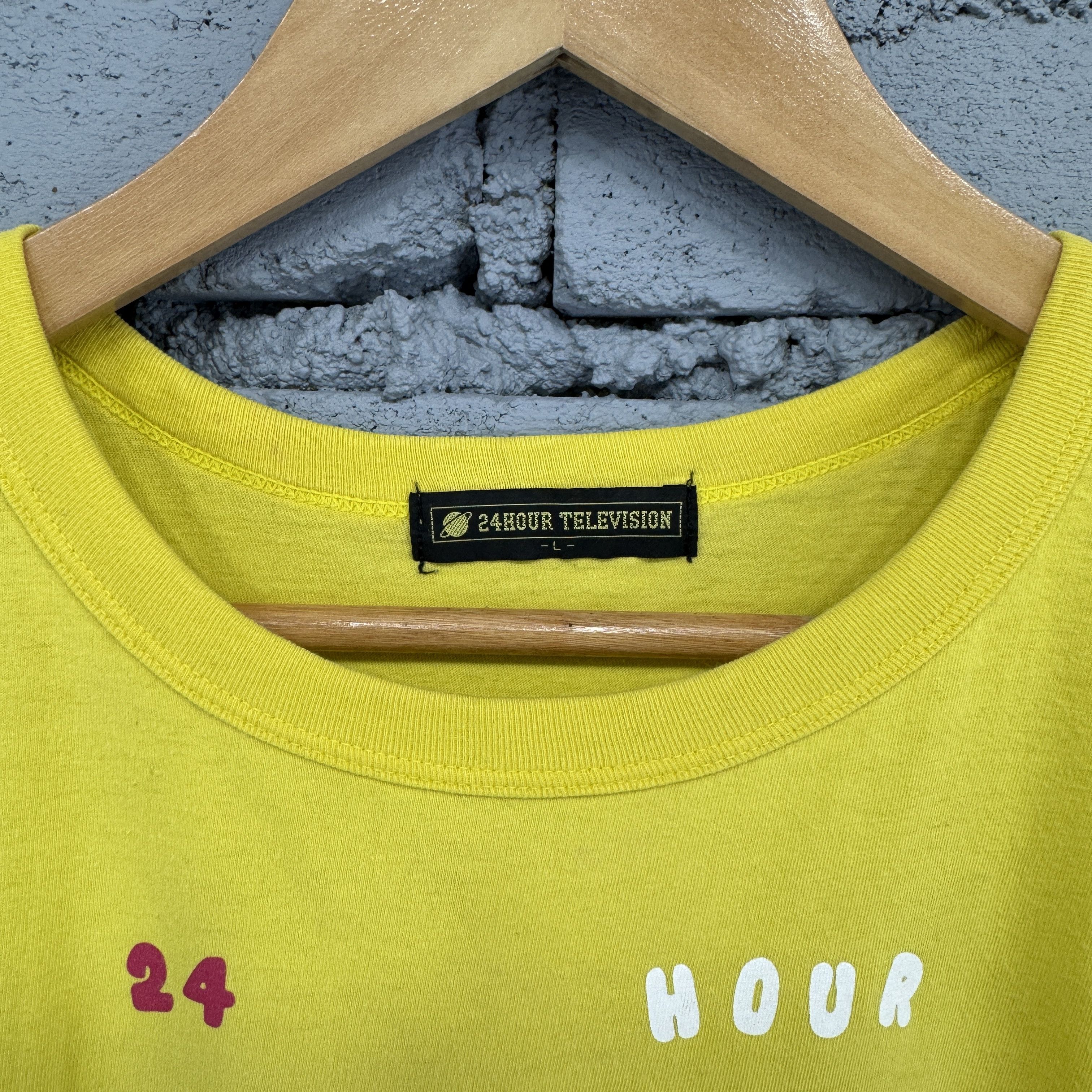 Vintage Vintage Takashi Murakami 24 Hour Television Tshirt Size US L / EU 52-54 / 3 - 3 Thumbnail