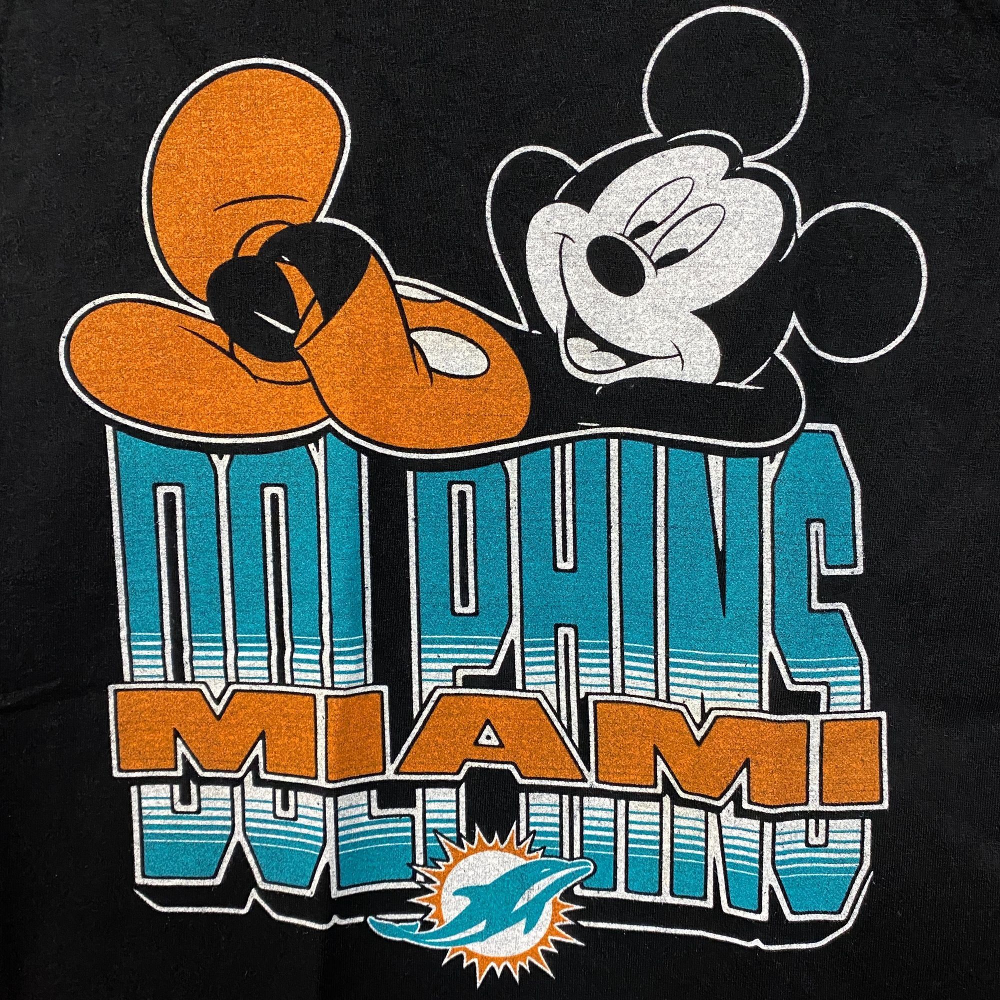 Disney Disney x Junk Food NFL Miami Dolphins Mickey Mouse Kick Back Size US XS / EU 42 / 0 - 2 Thumbnail