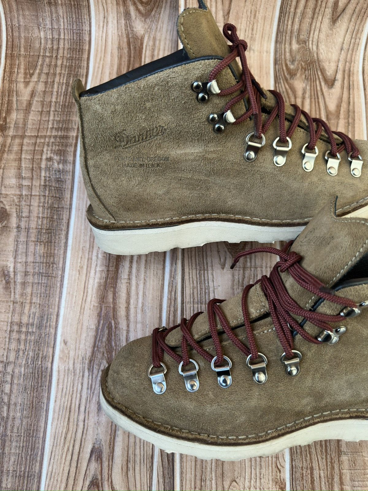 Danner DANNER Mountain Light Overton Gore-tex Brown Boots Size US 7 / EU 40 - 11 Thumbnail