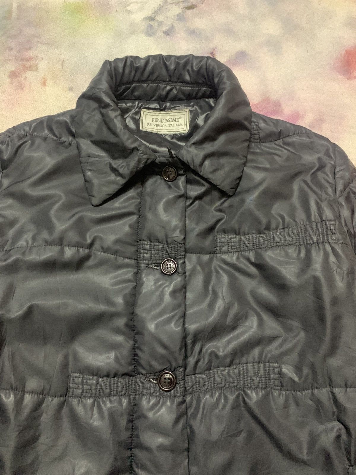 Fendi FENDISSISME FENDI Thin Puffer Jacket Vintage Size US M / EU 48-50 / 2 - 6 Thumbnail
