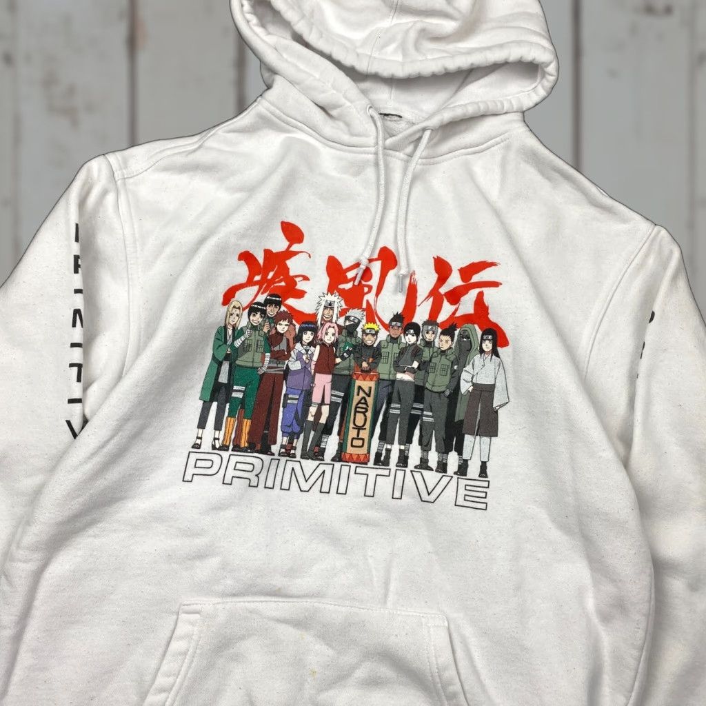 Primitive **Primitive Apparel Naruto Hoodie White Medium Skateboarding** User: **Primitive Apparel Naruto Hoodie White Medium Skateboarding** Size US M / EU 48-50 / 2 - 1 Thumbnail